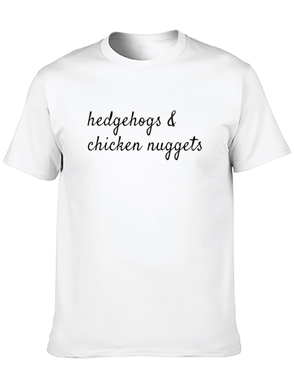 Hedgehogs & Chicken Nuggets Graphic T-Shirt