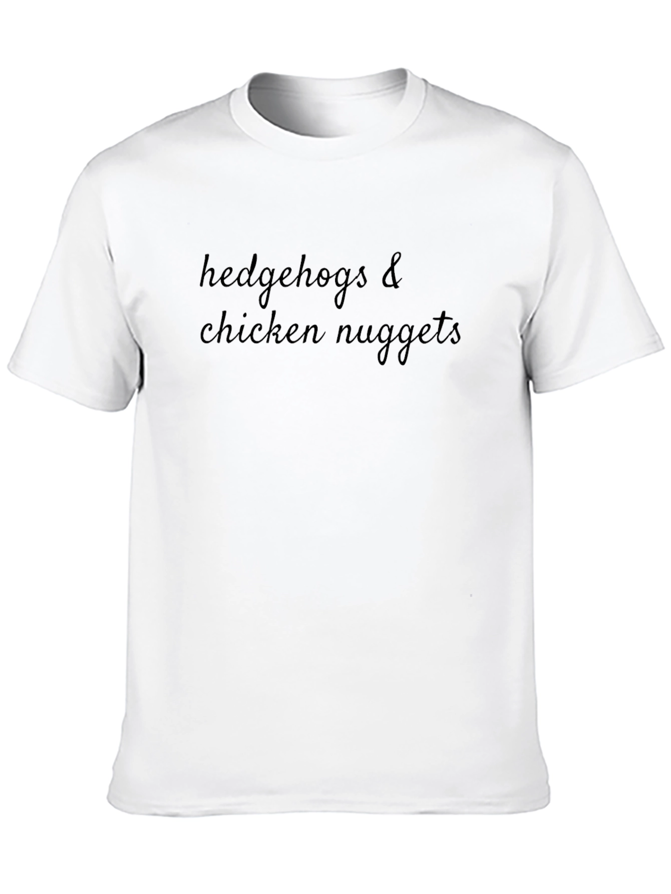 Hedgehogs & Chicken Nuggets Graphic T-Shirt
