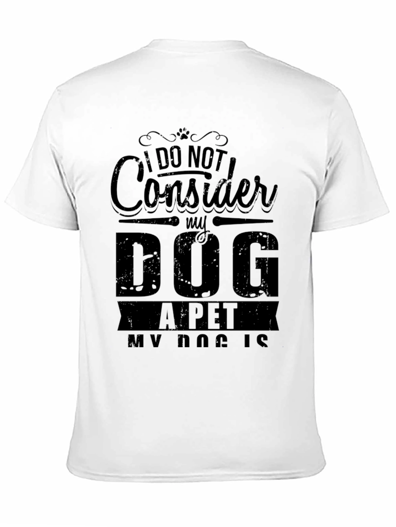 Dog Lover T-Shirt - My Dog Is Family