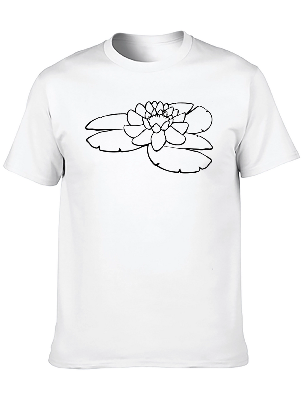 Black Lily Pad Graphic Tee