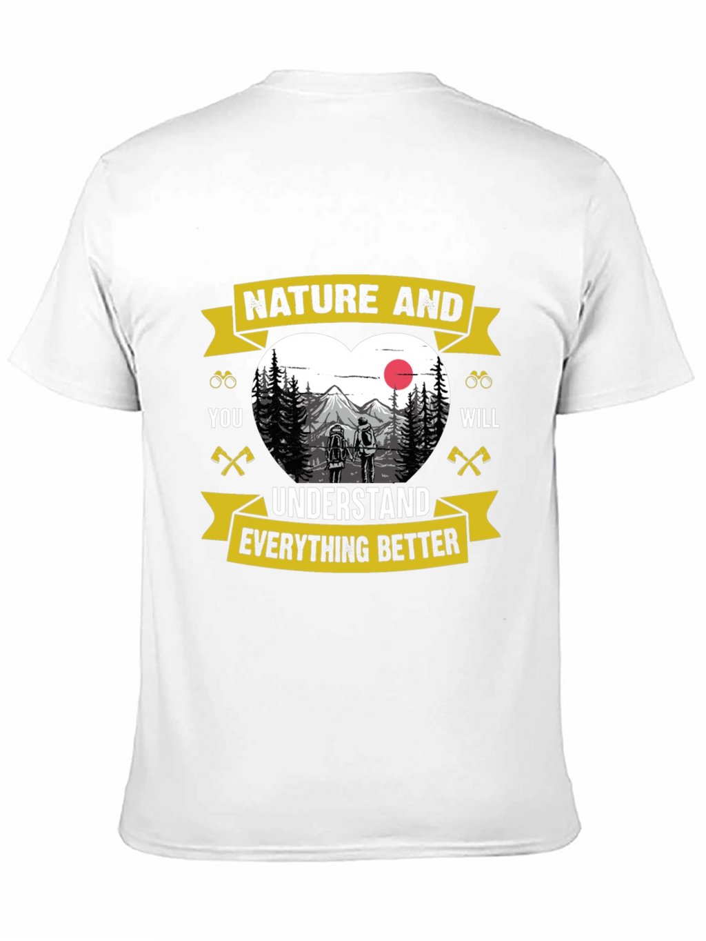 Nature and Hiking Graphic T-Shirt