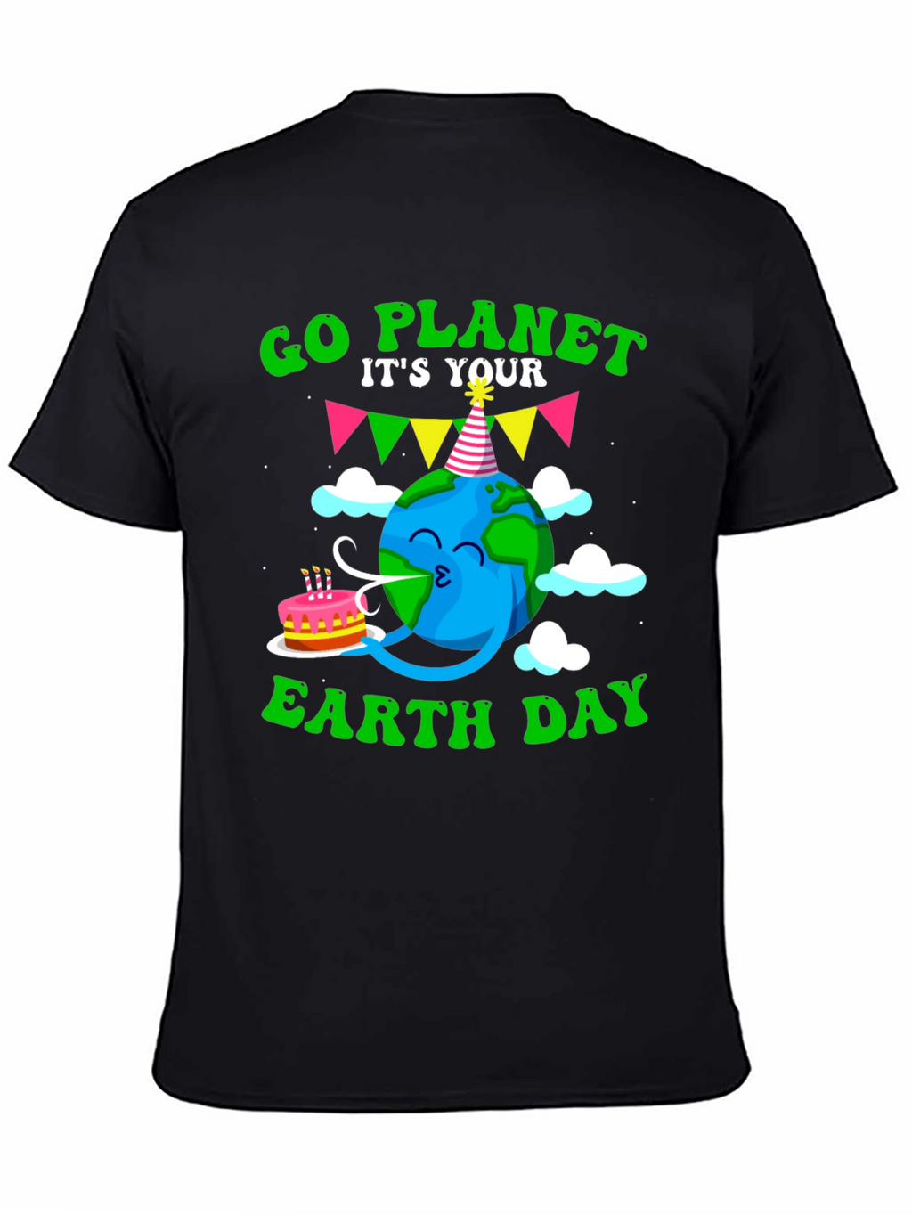 Go Planet Earth Day Graphic Tee