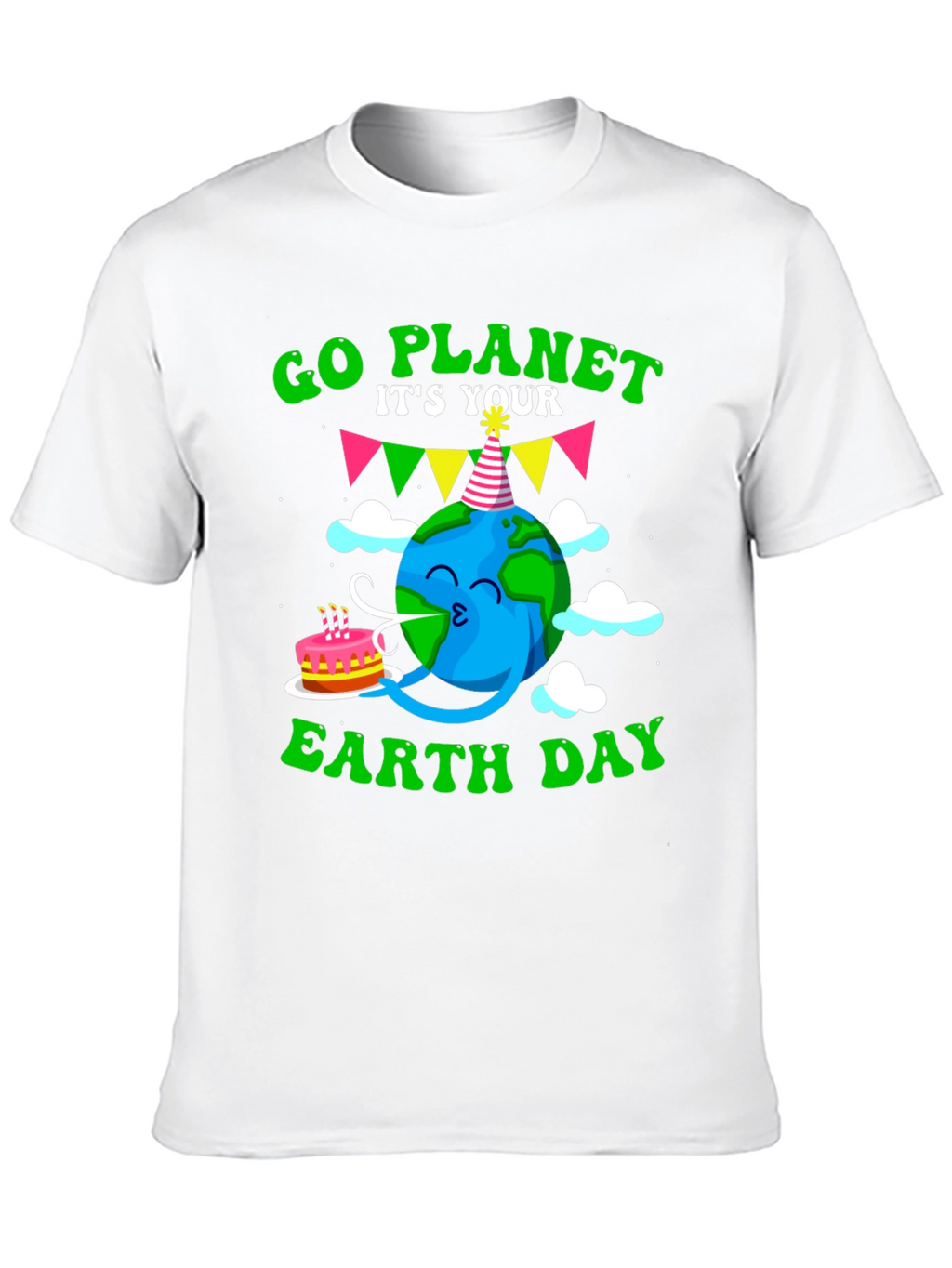 Go Planet Earth Day Graphic Tee