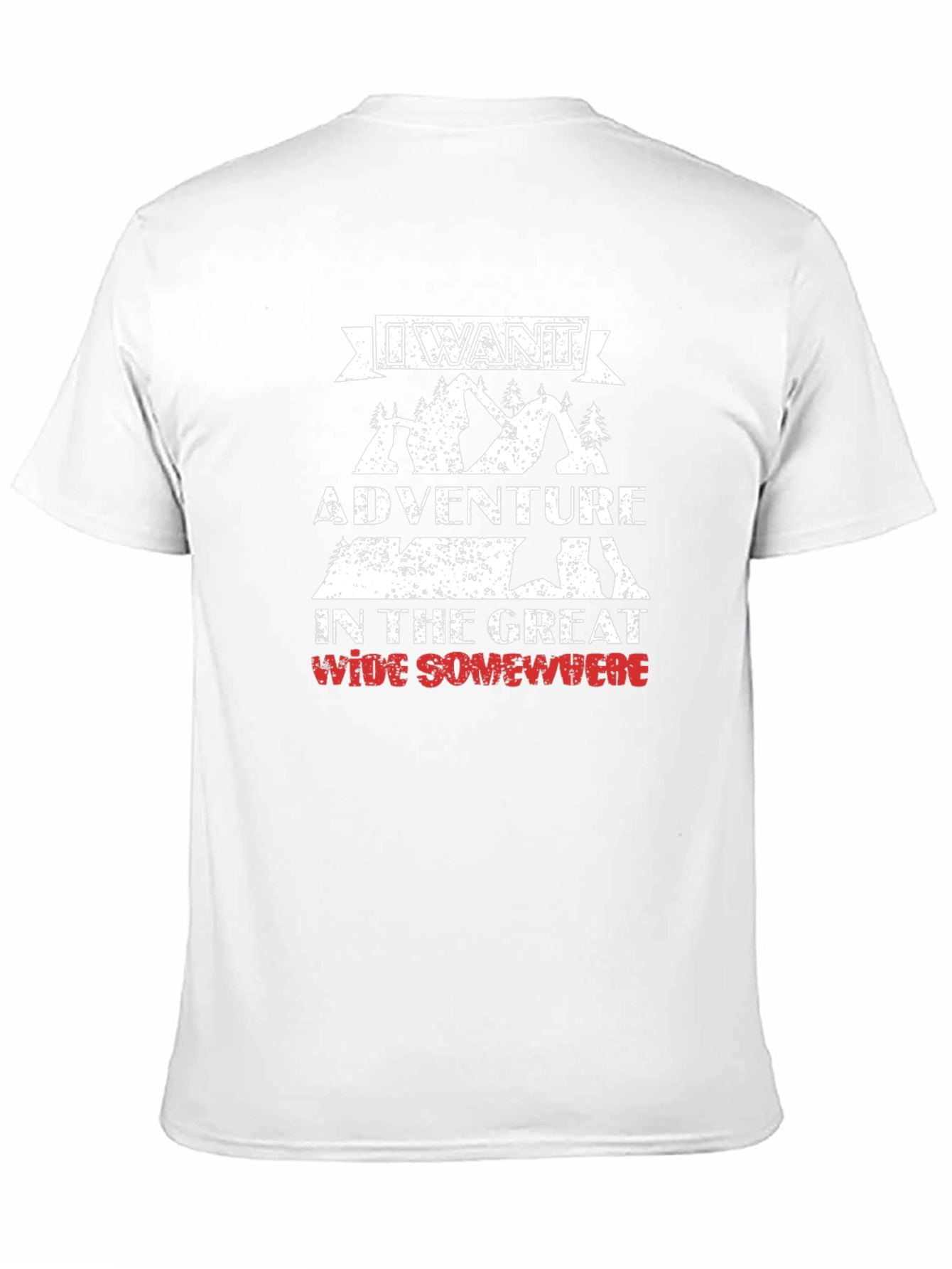 Adventure Awaits Graphic Tee - Black