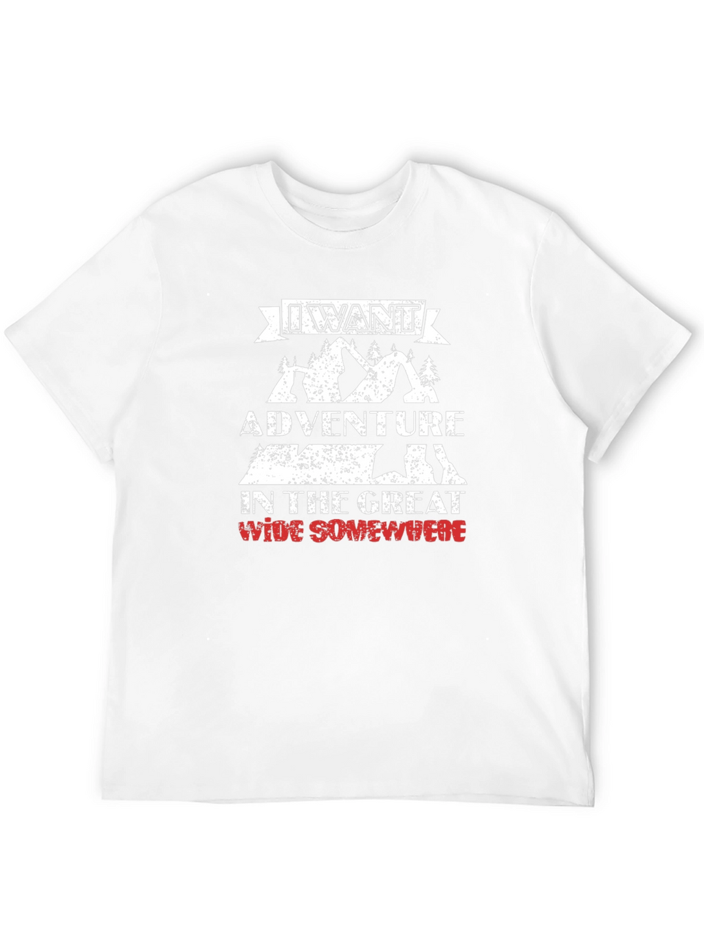 Adventure Awaits Graphic Tee - Black