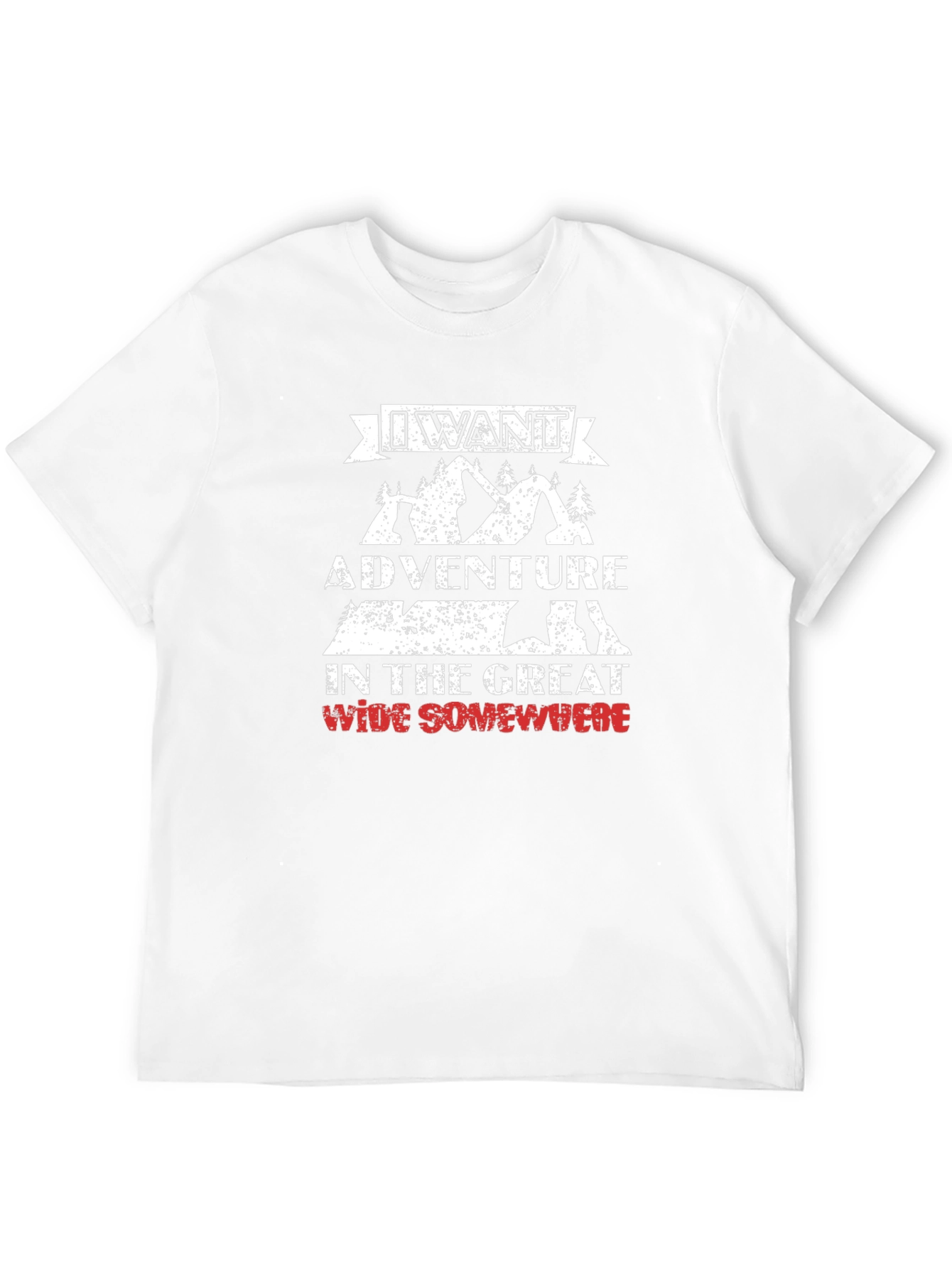 Adventure Awaits Graphic Tee - Black