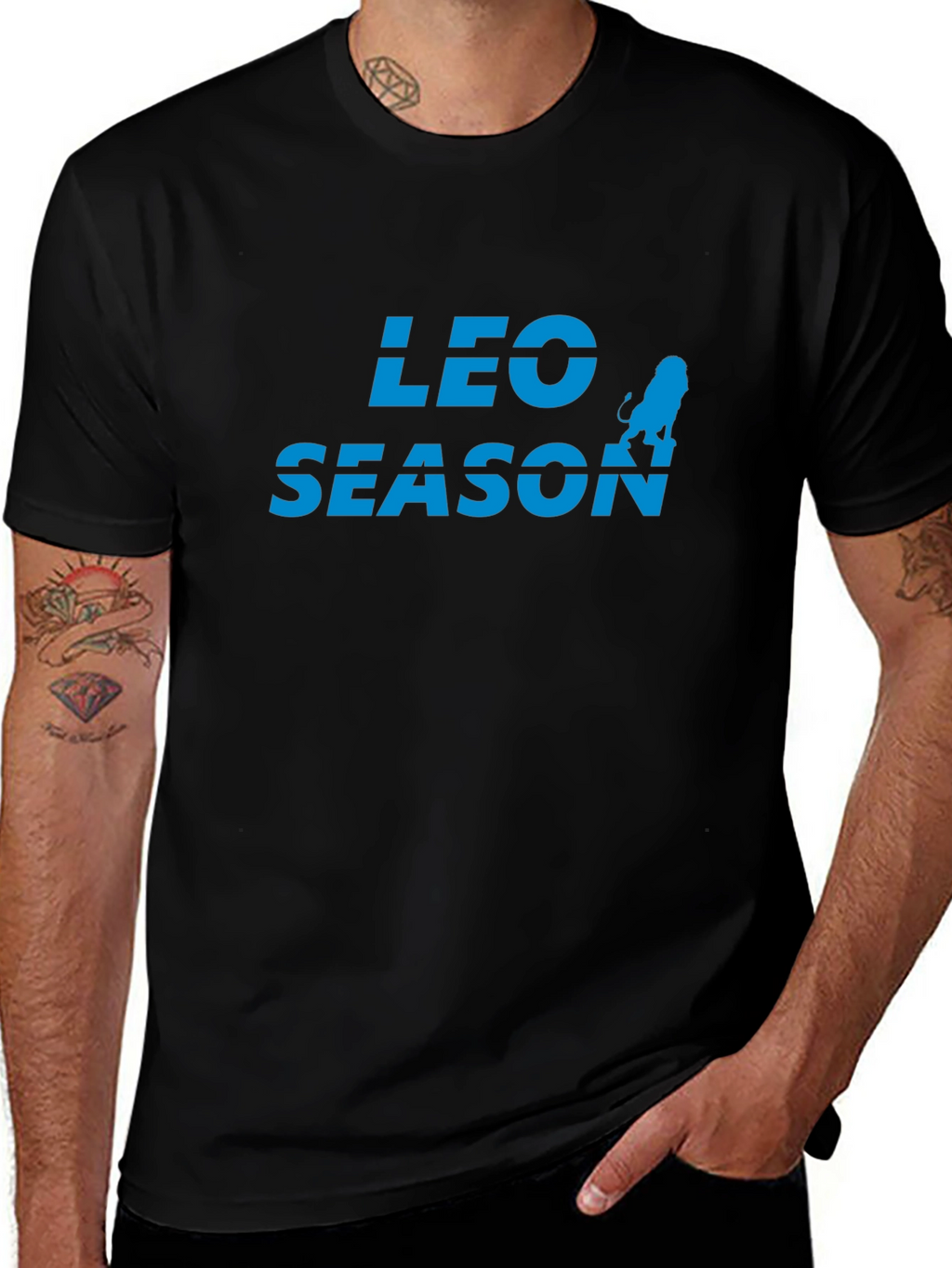 Leo Season Black T-Shirt - Zodiac Pride