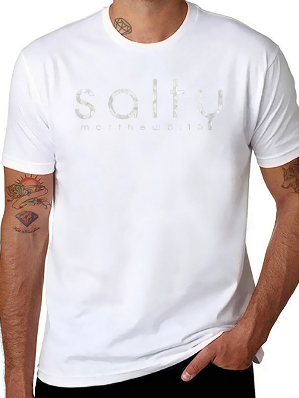Salty Matthew 5:13 Christian Graphic T-Shirt