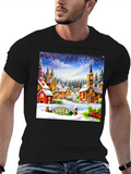 Winter Village Graphic Tee