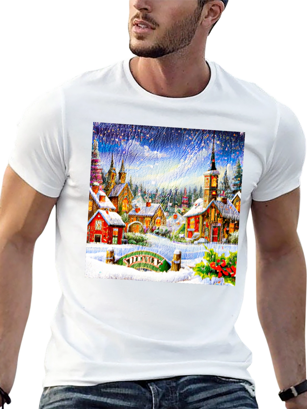 Winter Village Graphic Tee