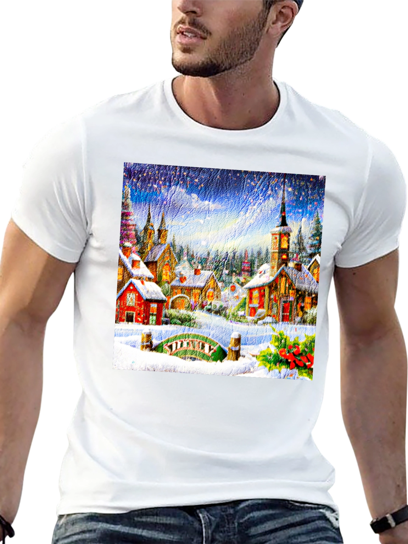 Winter Village Graphic Tee