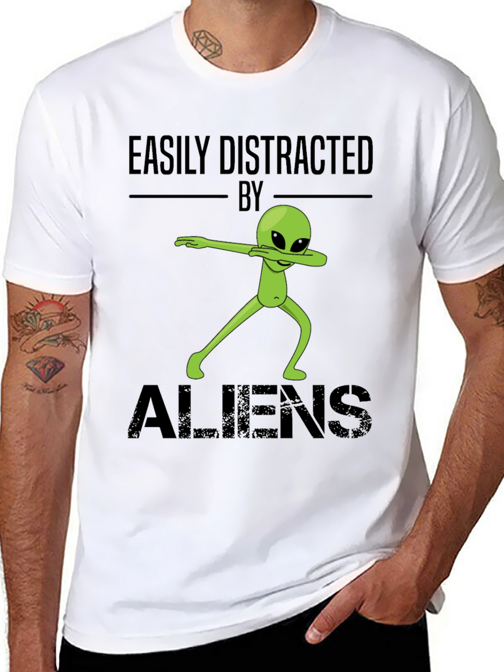 Easily Distracted By Aliens T-Shirt