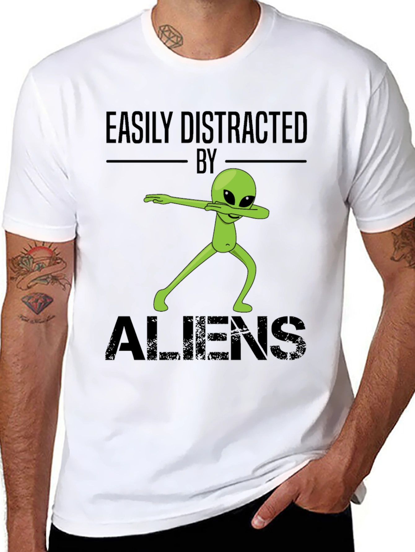 Easily Distracted By Aliens T-Shirt