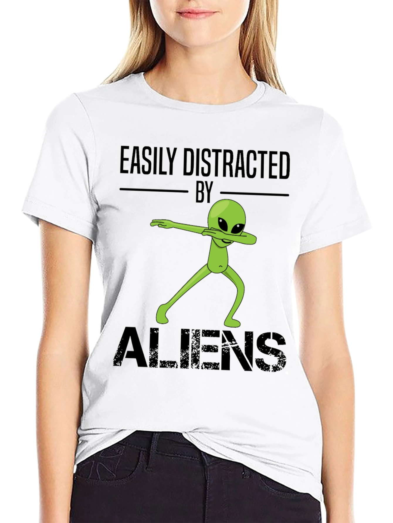 Easily Distracted By Aliens T-Shirt