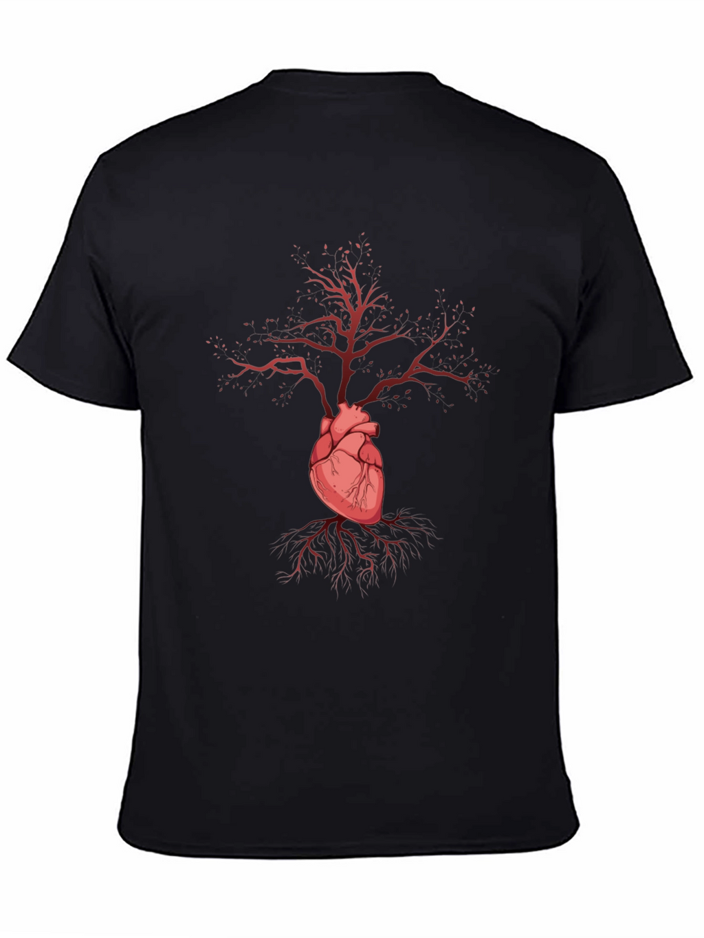 Heart Tree Graphic Tee - Stylish & Unique