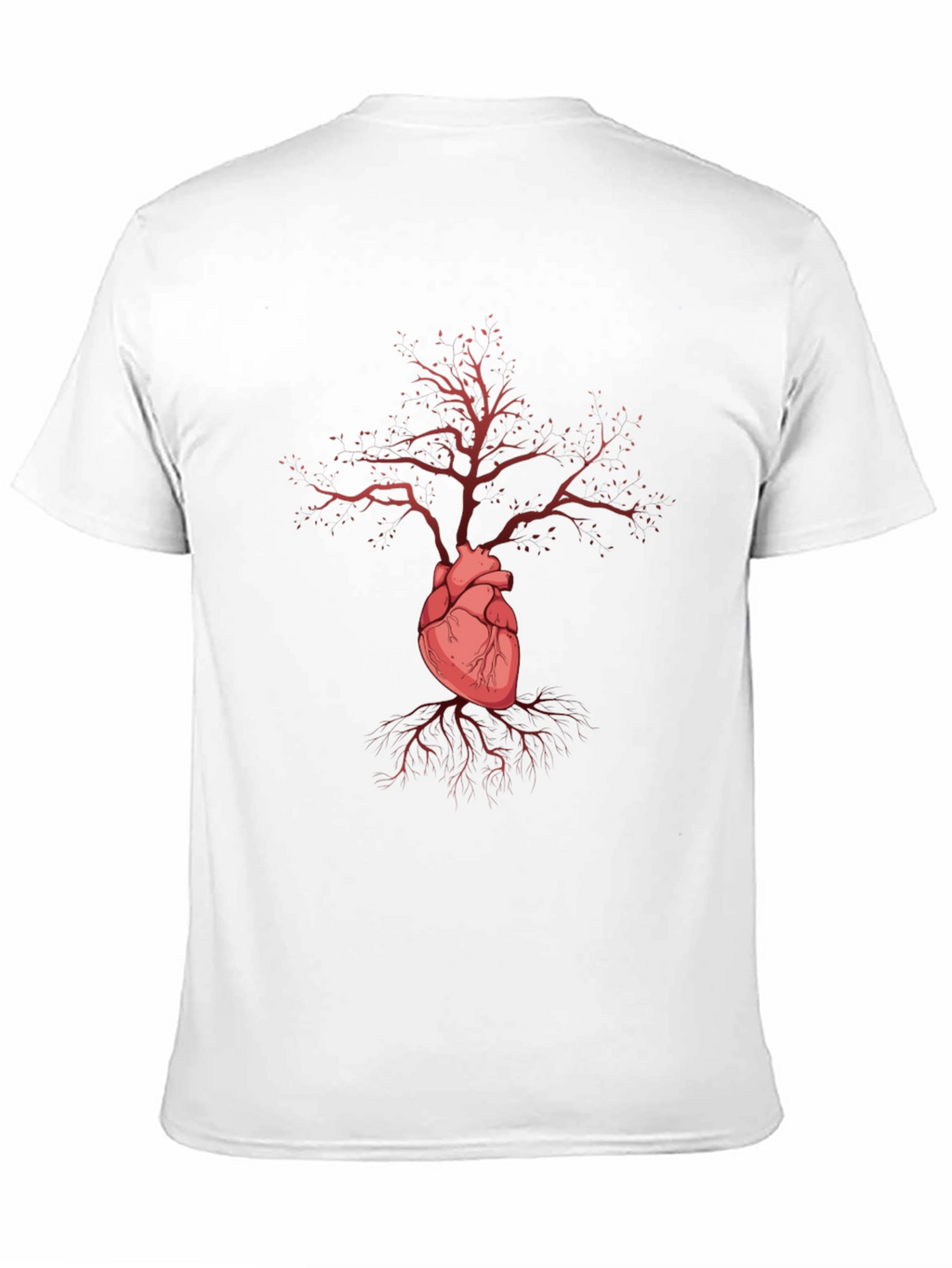 Heart Tree Graphic Tee - Stylish & Unique
