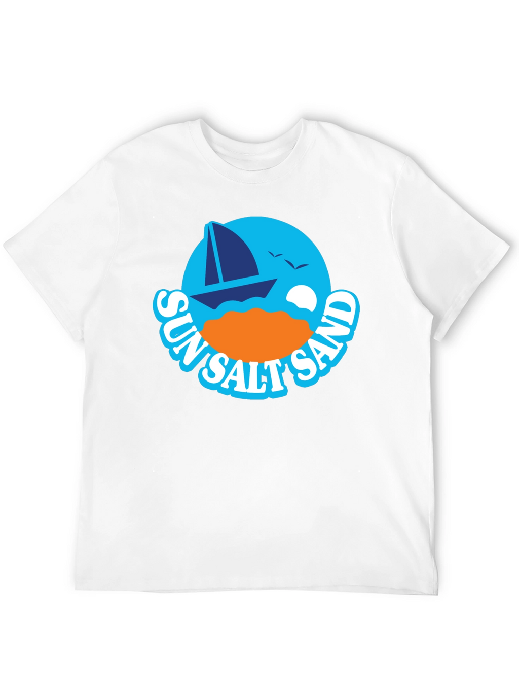 Sun Salt Sand Graphic T-Shirt - Black