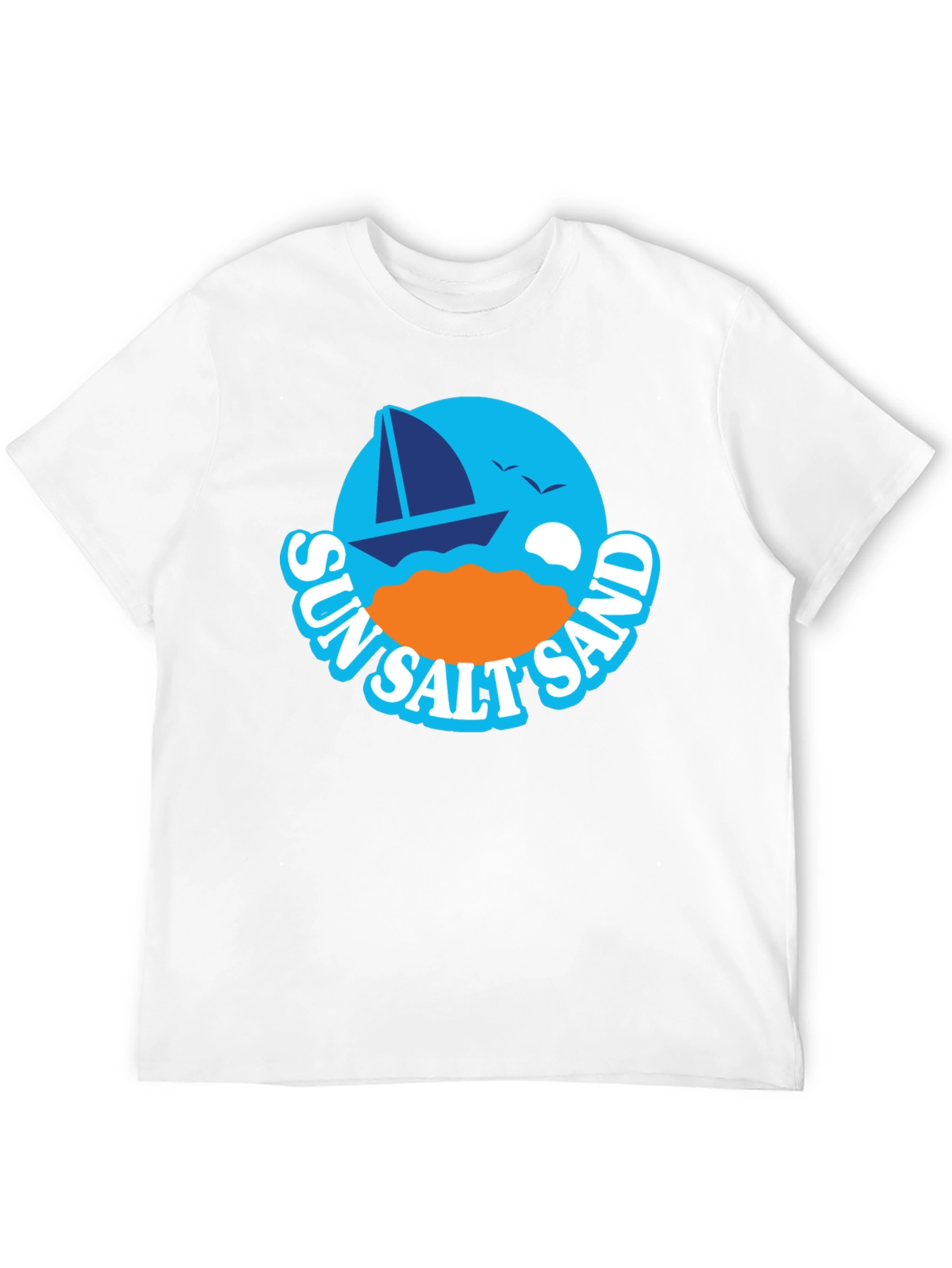 Sun Salt Sand Graphic T-Shirt - Black