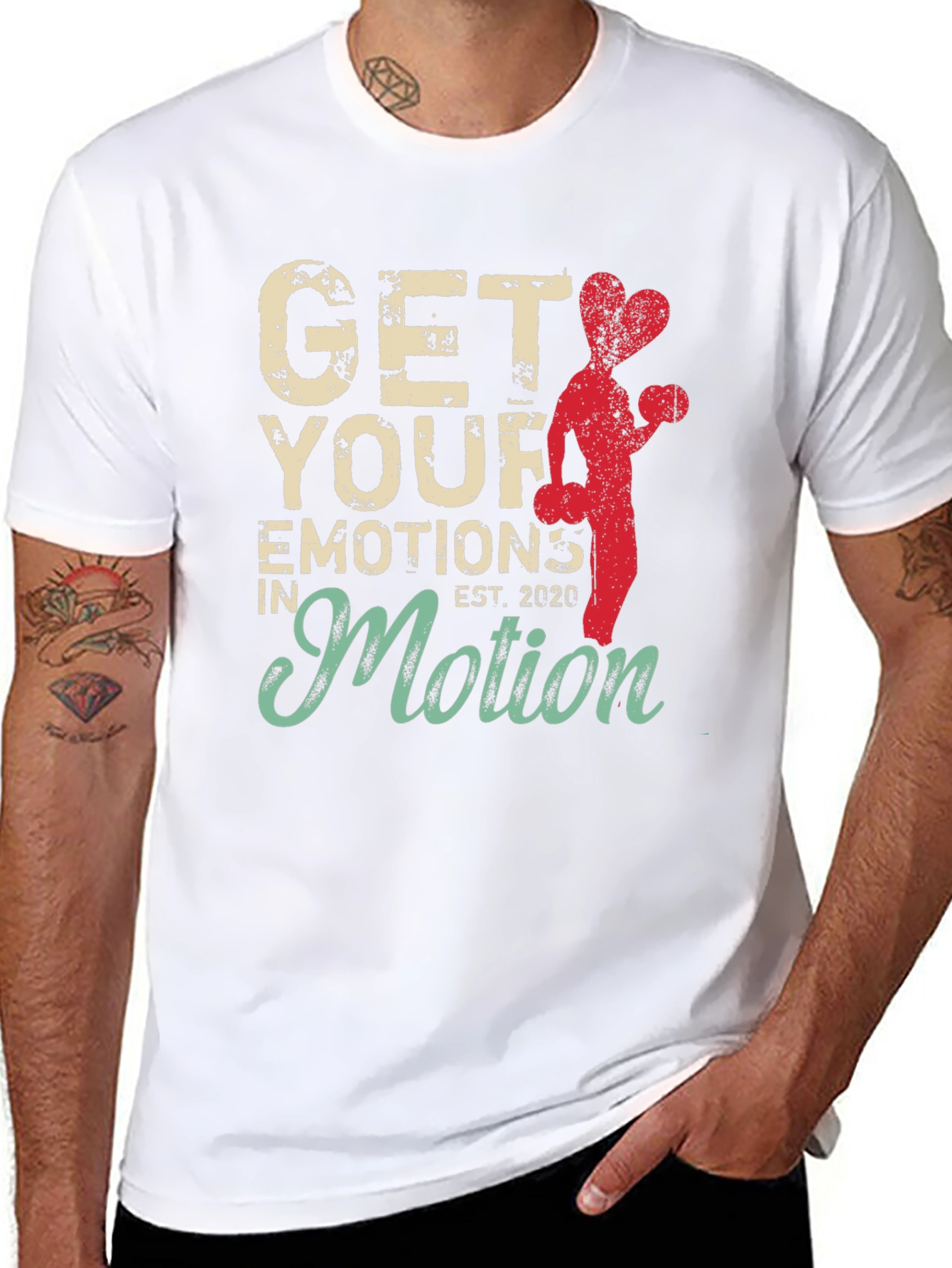 Get Your Emotions in Motion Graphic Tee