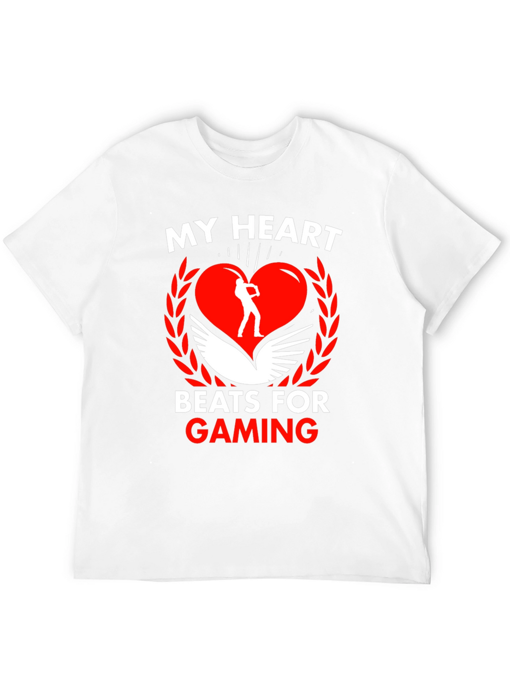 Gamer Heartbeat T-Shirt - Gaming Passion