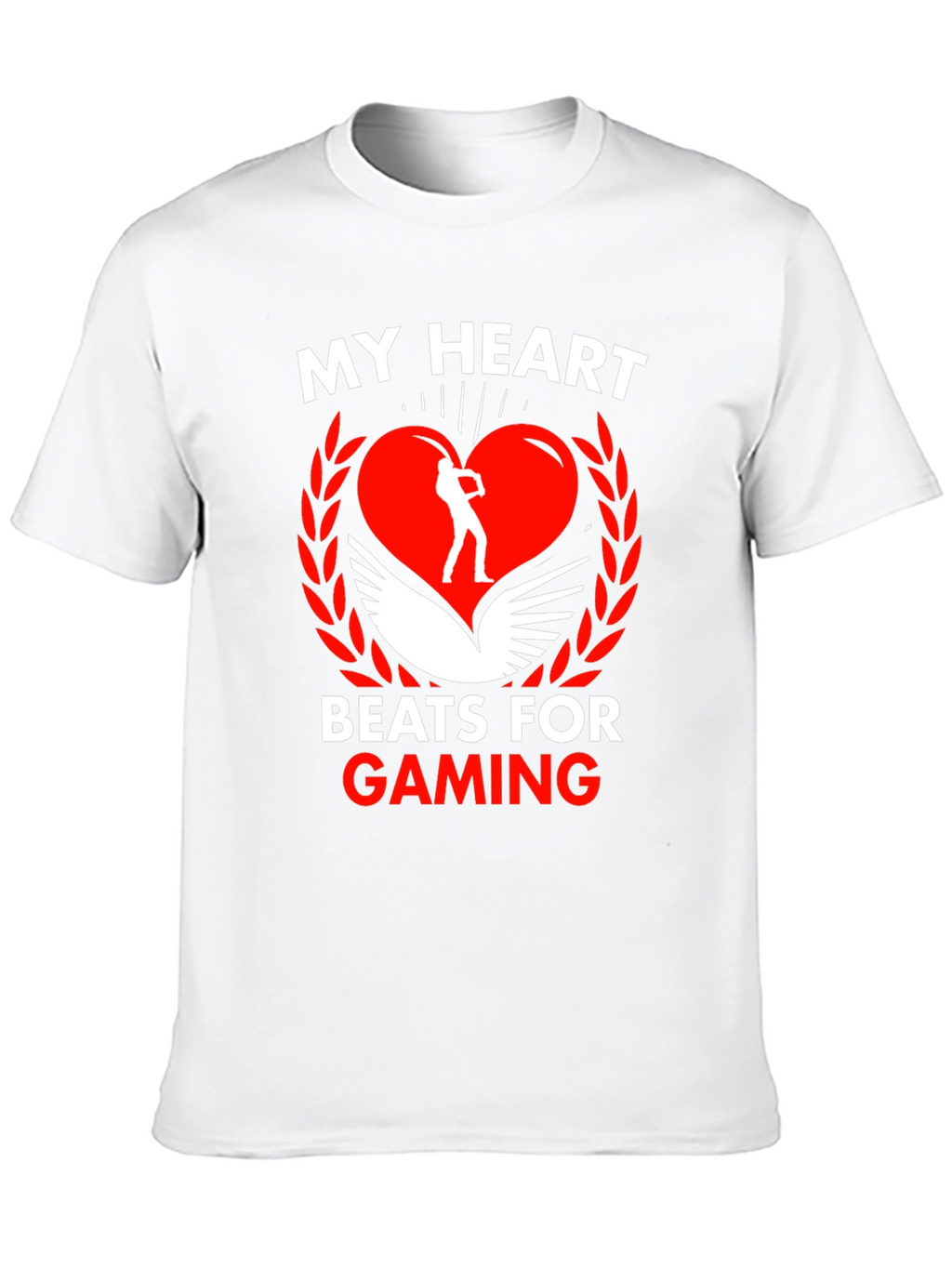 Gamer Heartbeat T-Shirt - Gaming Passion
