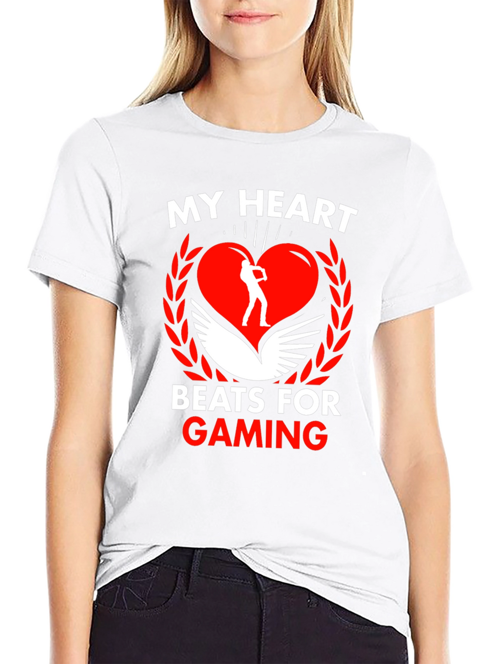 Gamer Heartbeat T-Shirt - Gaming Passion