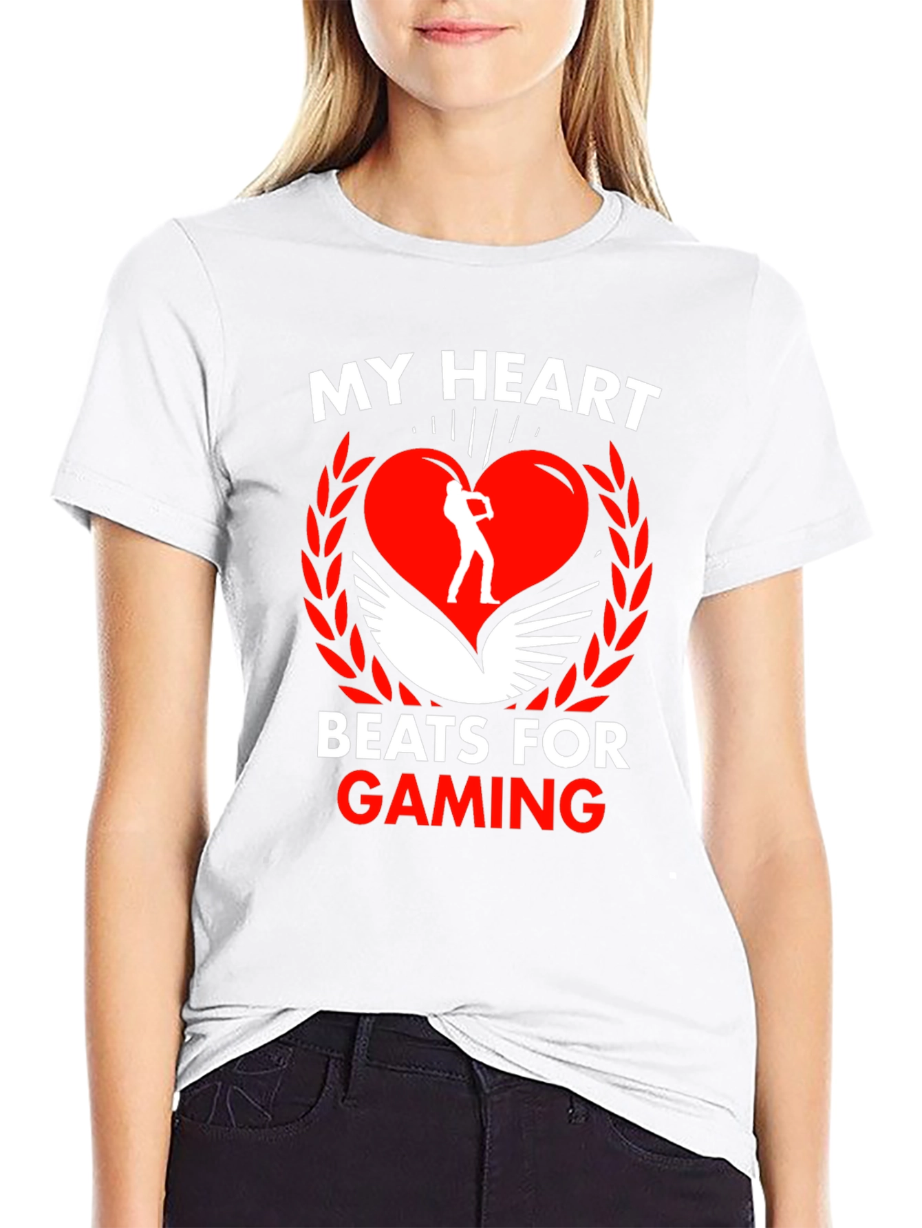 Gamer Heartbeat T-Shirt - Gaming Passion