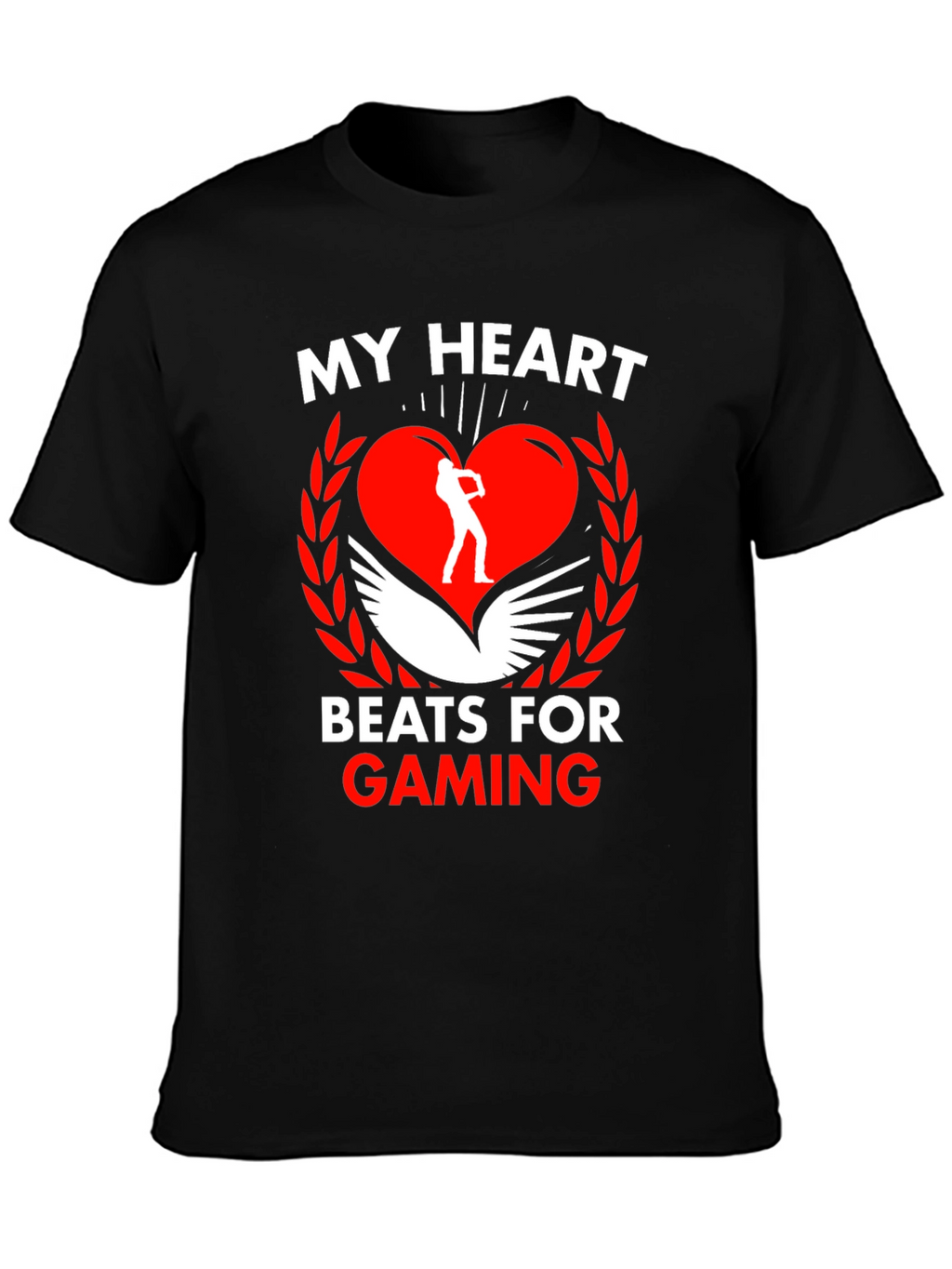 Gamer Heartbeat T-Shirt - Gaming Passion