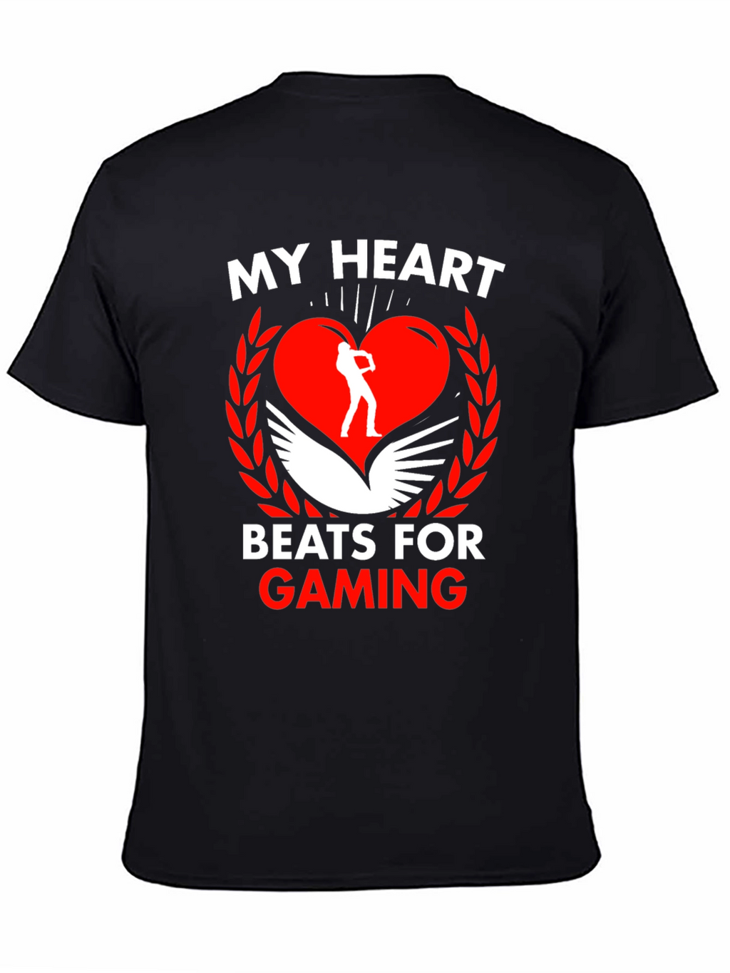 Gamer Heartbeat T-Shirt - Gaming Passion