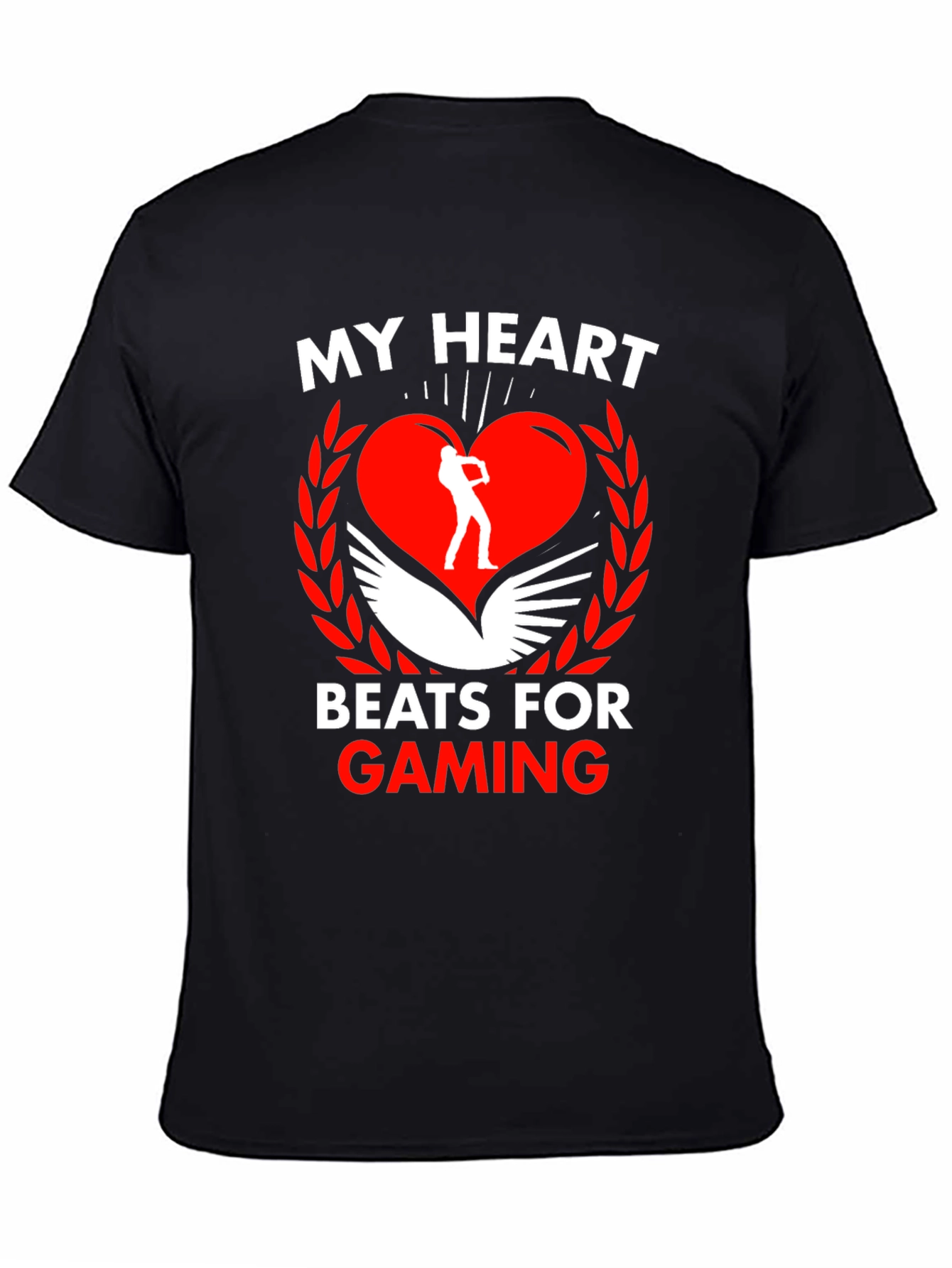 Gamer Heartbeat T-Shirt - Gaming Passion