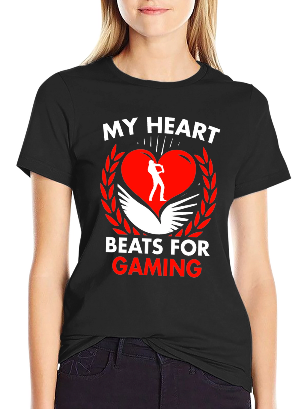 Gamer Heartbeat T-Shirt - Gaming Passion