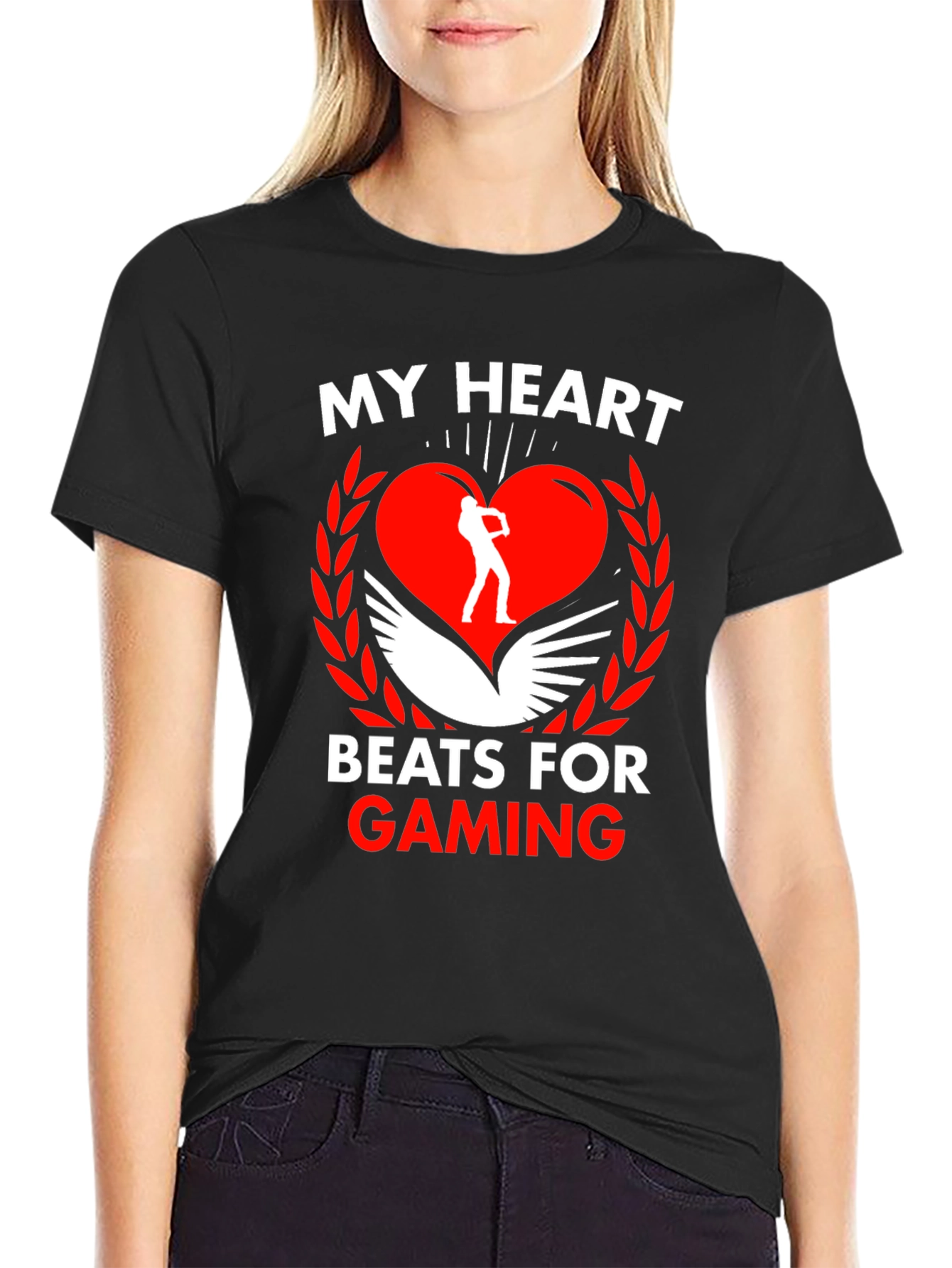 Gamer Heartbeat T-Shirt - Gaming Passion