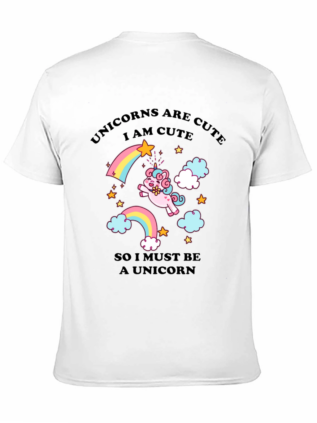 Unicorns Are Cute Graphic T-Shirt