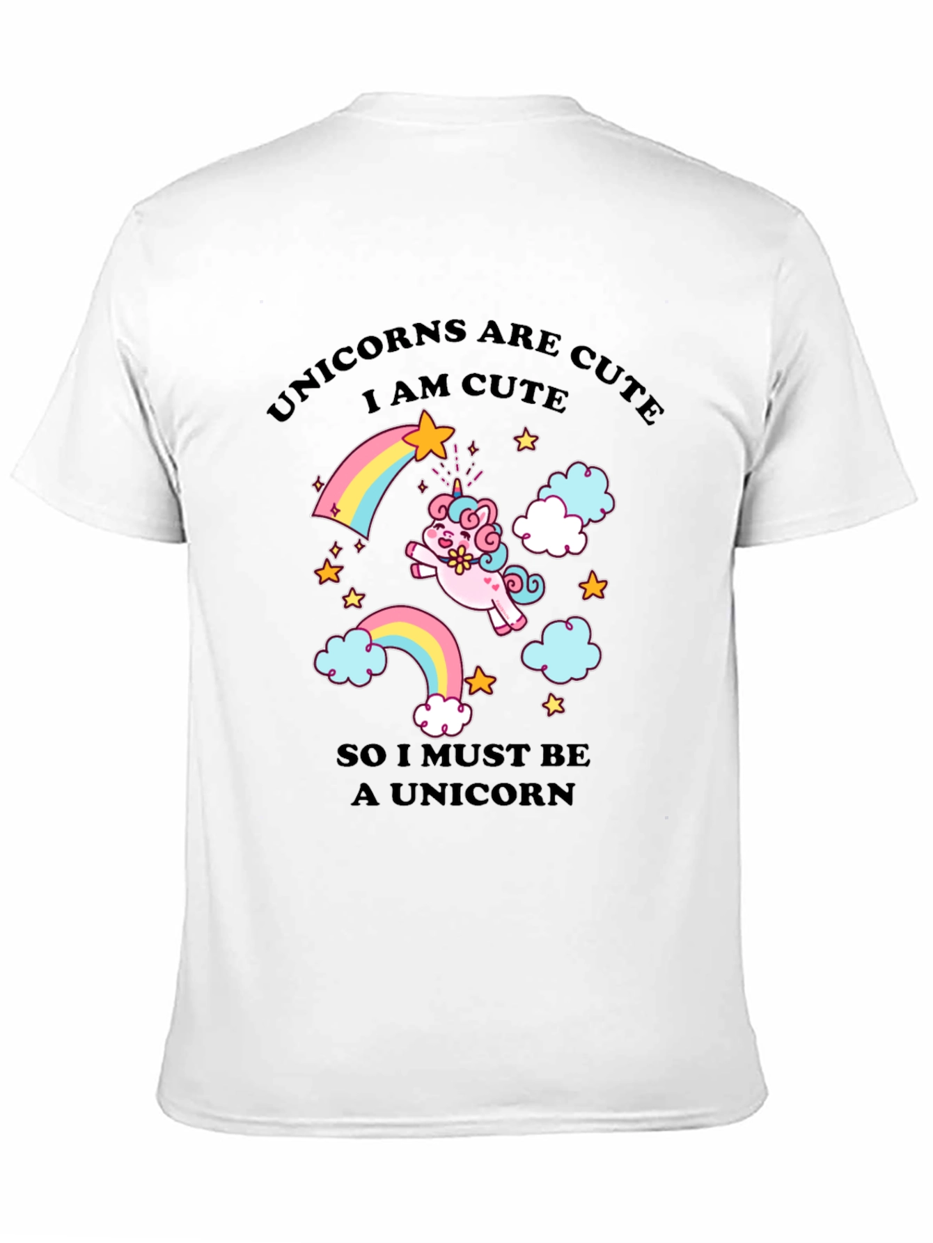 Unicorns Are Cute Graphic T-Shirt