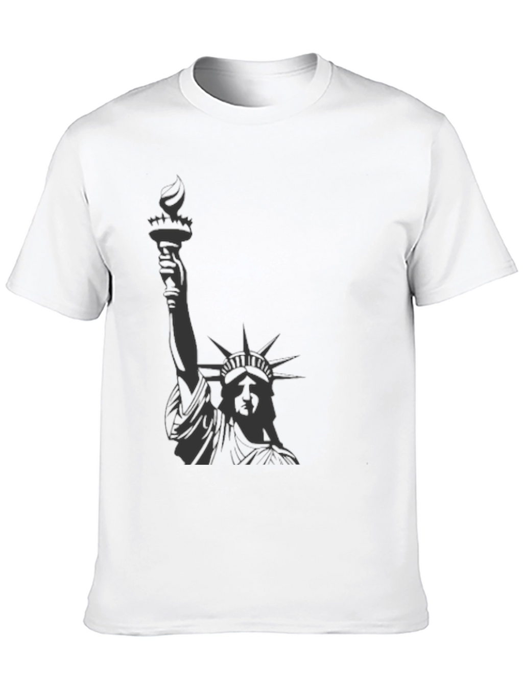 Statue of Liberty Graphic Tee - Black