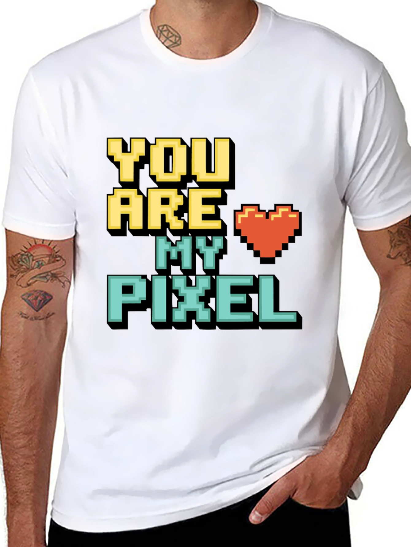 You Are My Pixel T-Shirt - Gamer Love Tee