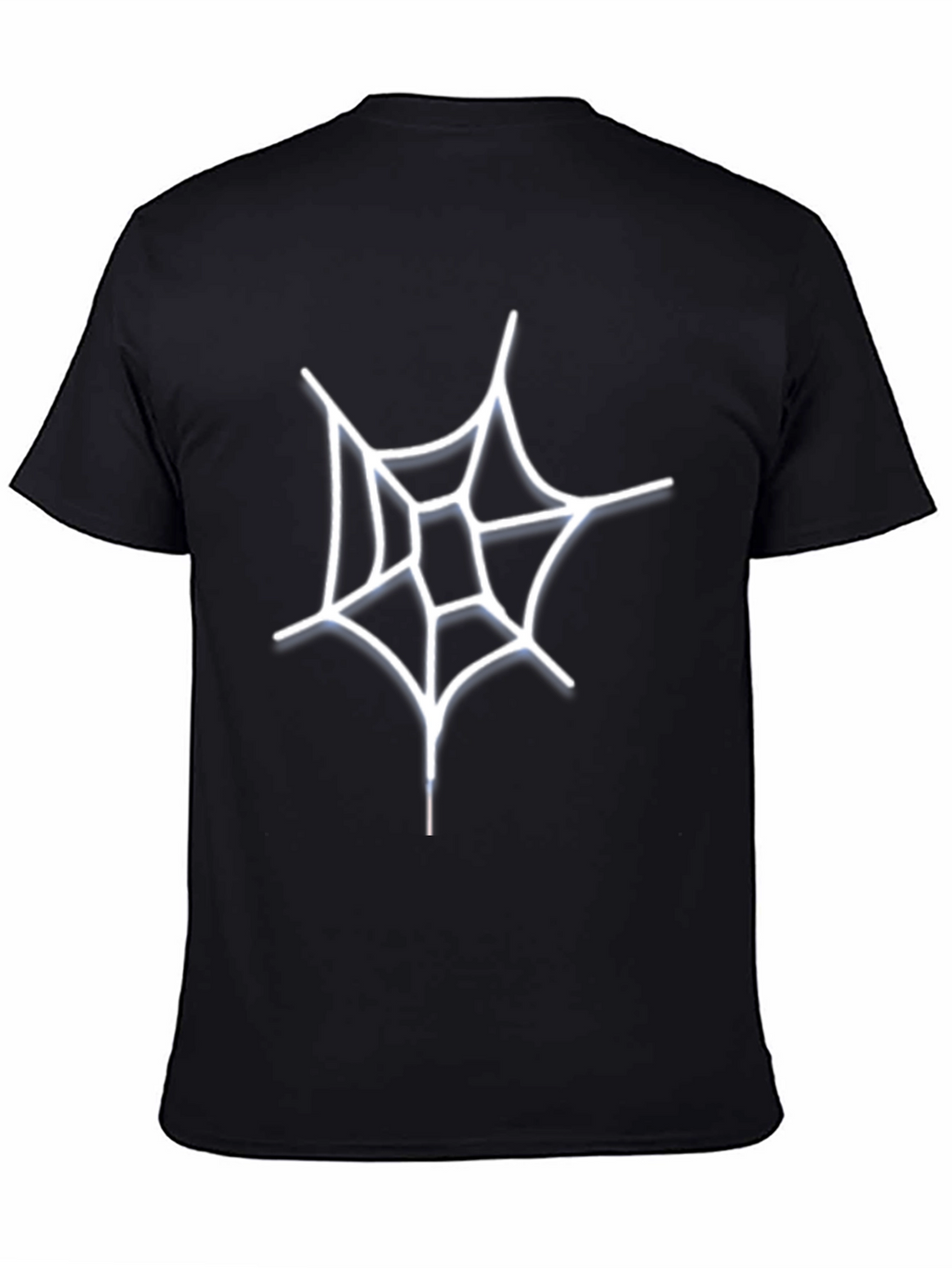 Spiderweb Graphic Tee - Stylish Halloween Apparel