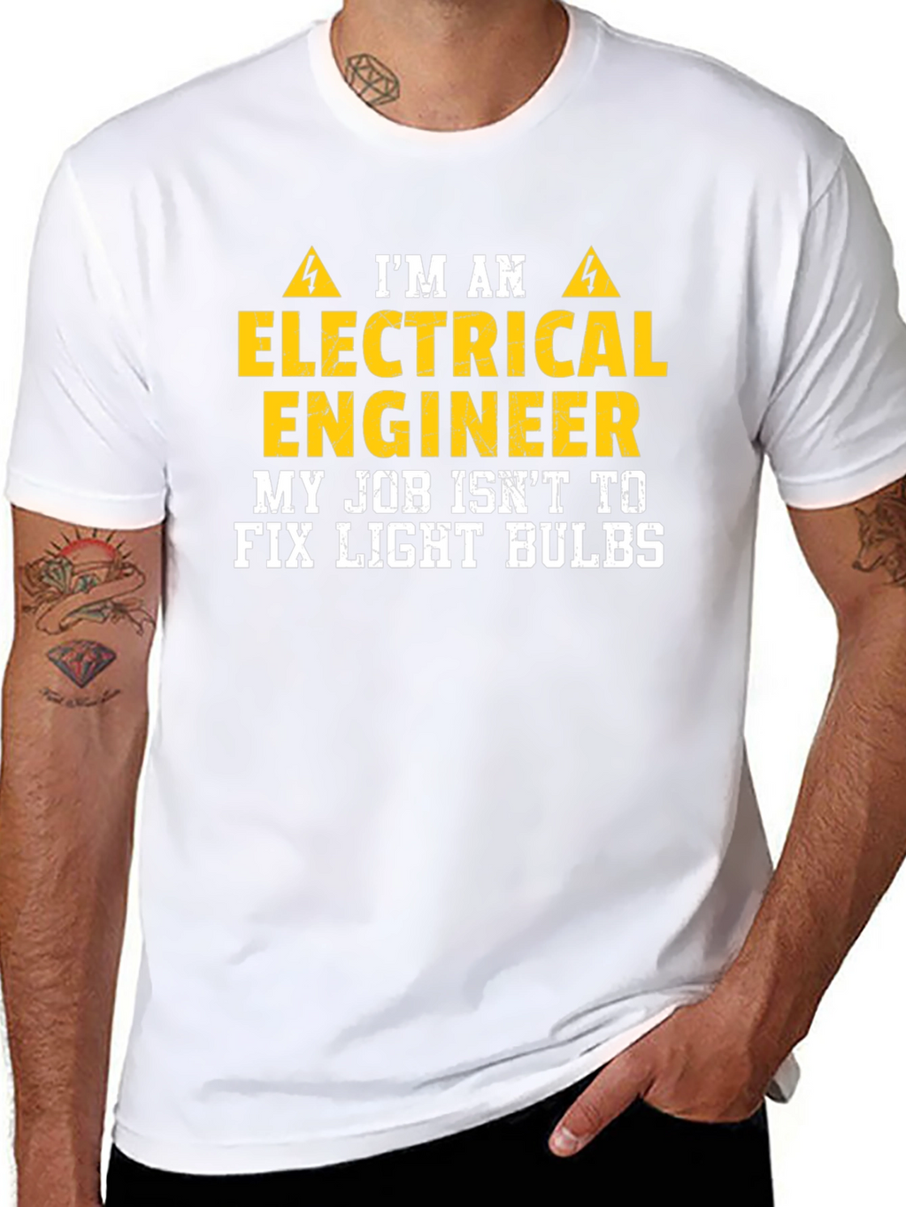 Electrical Engineer T-Shirt: I Dont Fix Light Bulbs