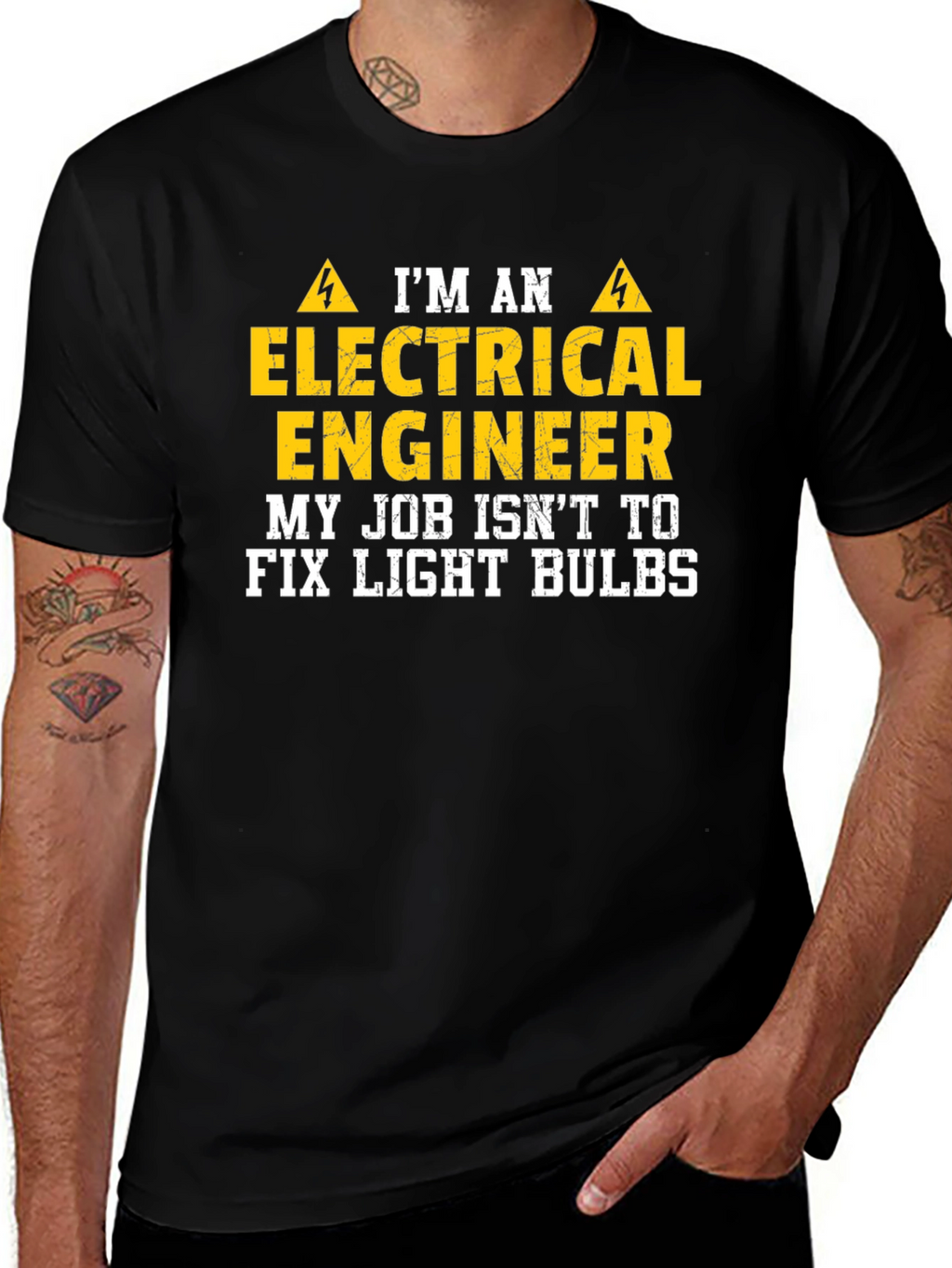 Electrical Engineer T-Shirt: I Dont Fix Light Bulbs
