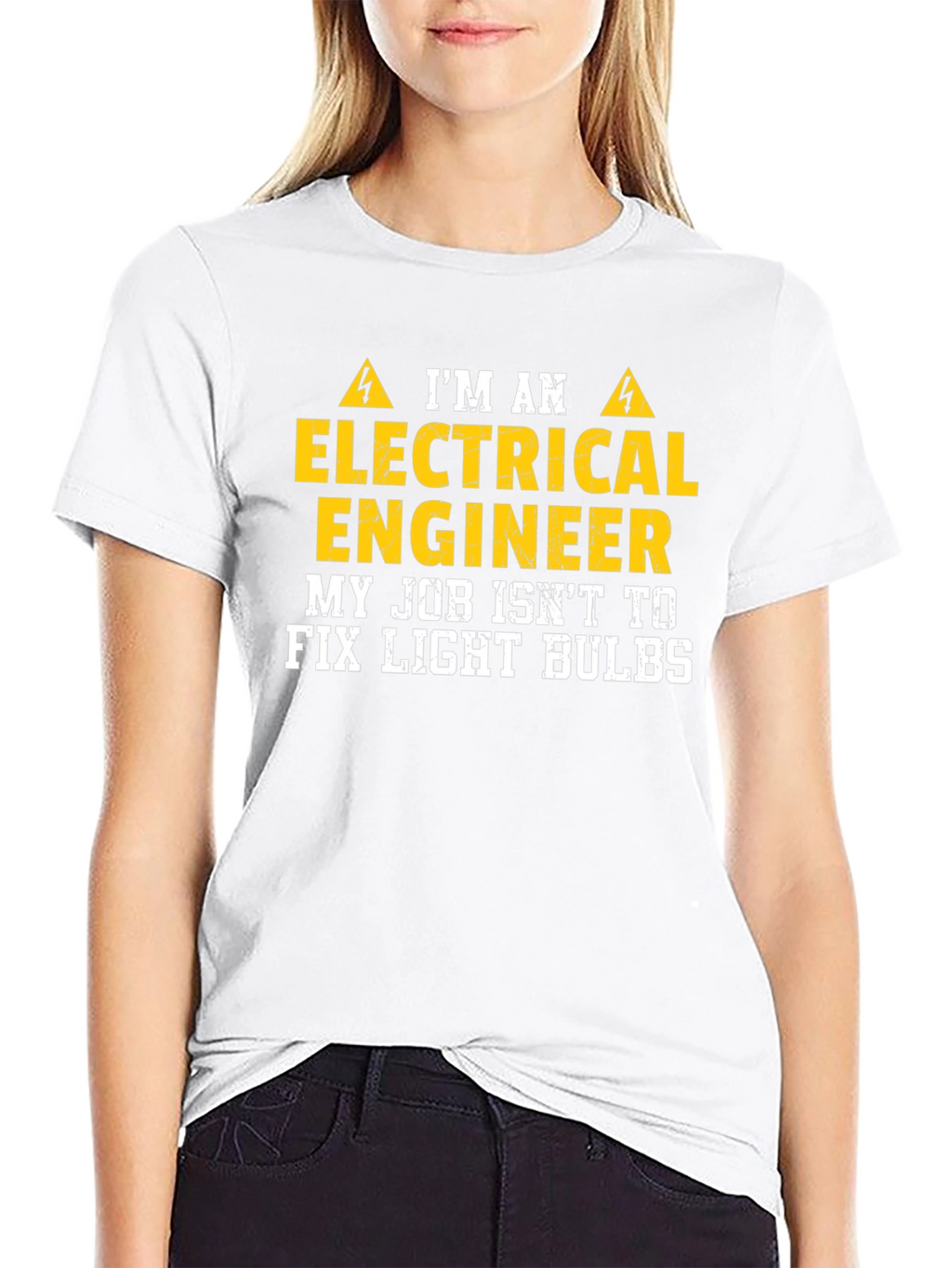 Electrical Engineer T-Shirt: I Dont Fix Light Bulbs