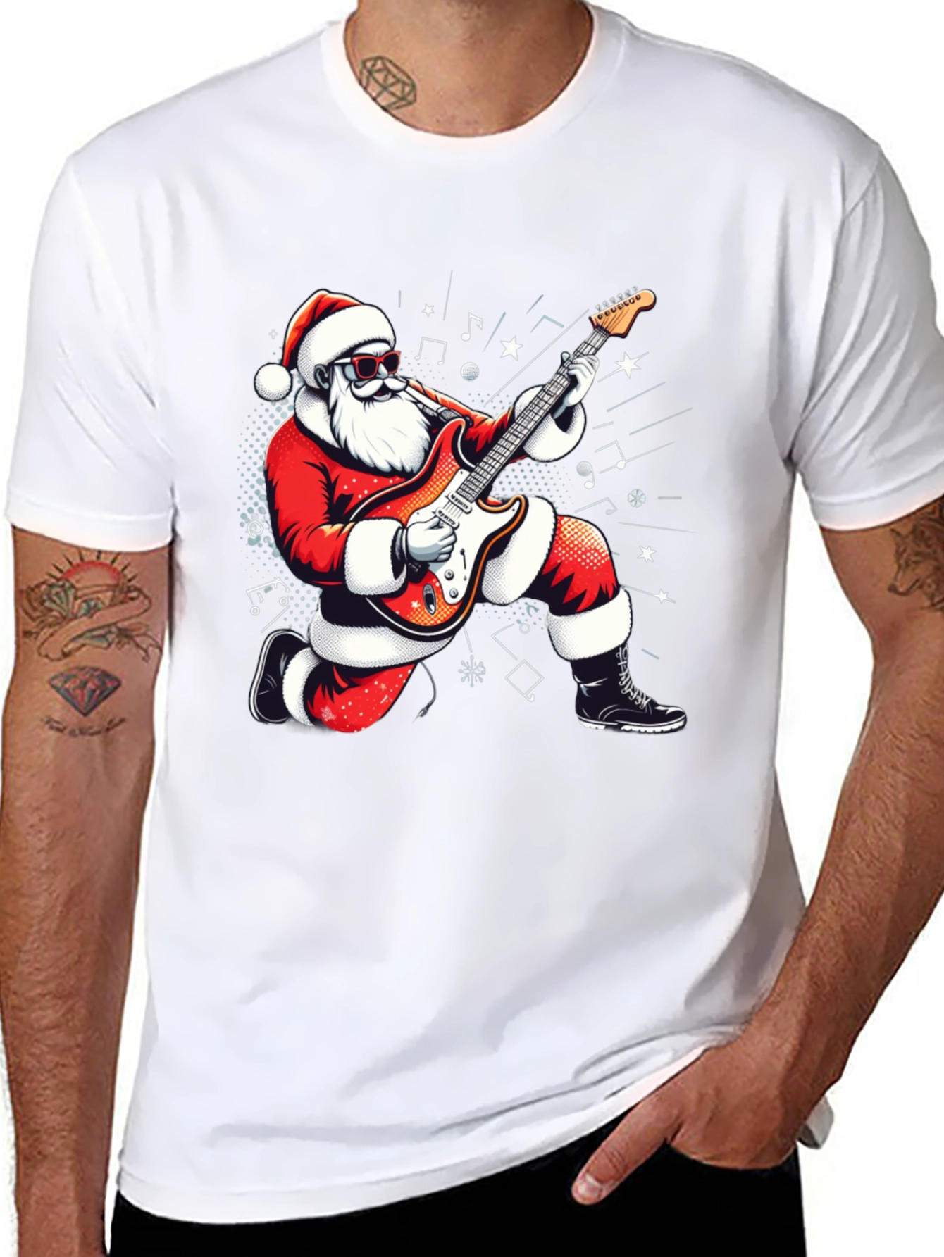 Rockin Santa T-Shirt