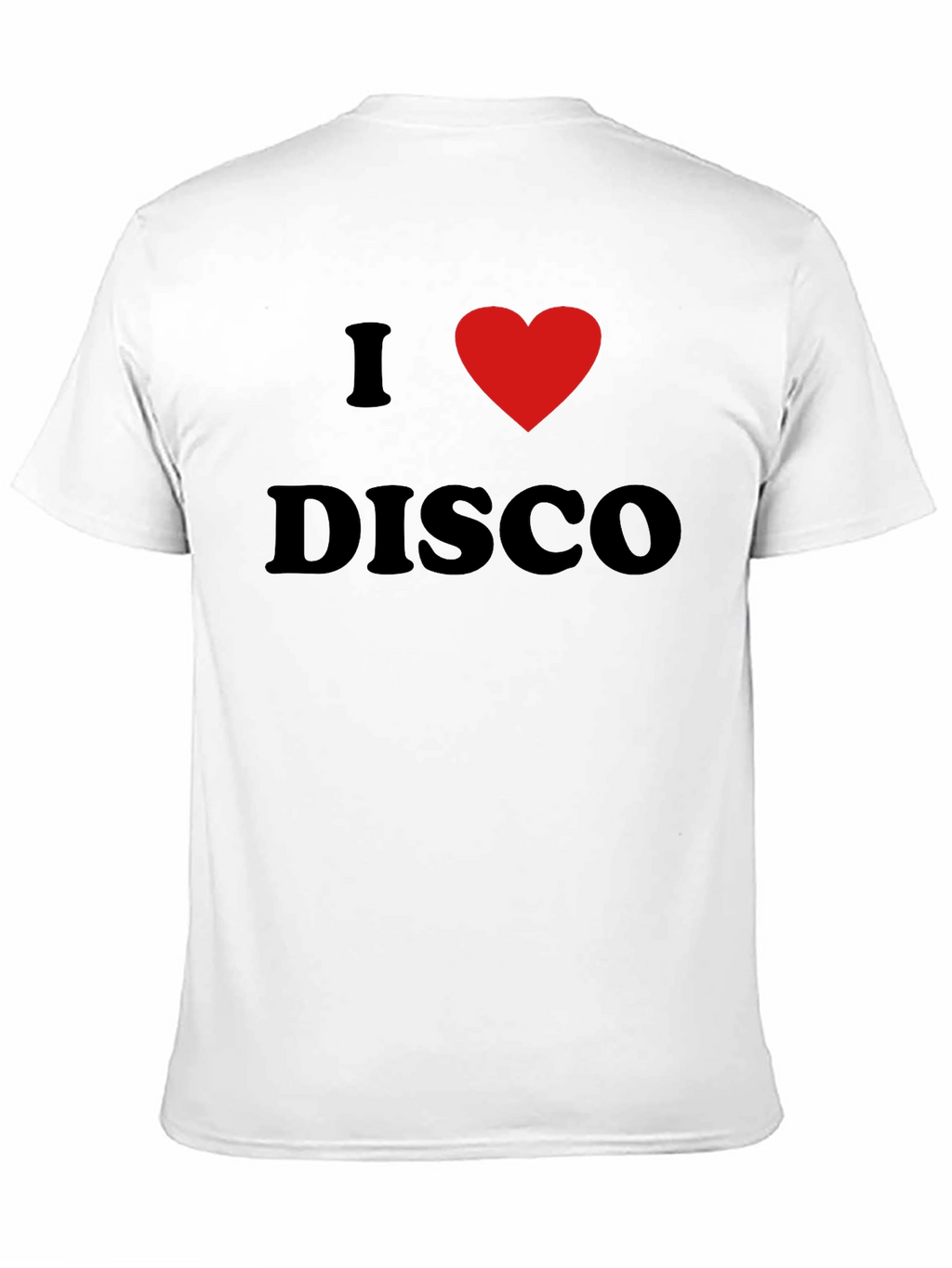 I Love Disco Graphic Tee - Black