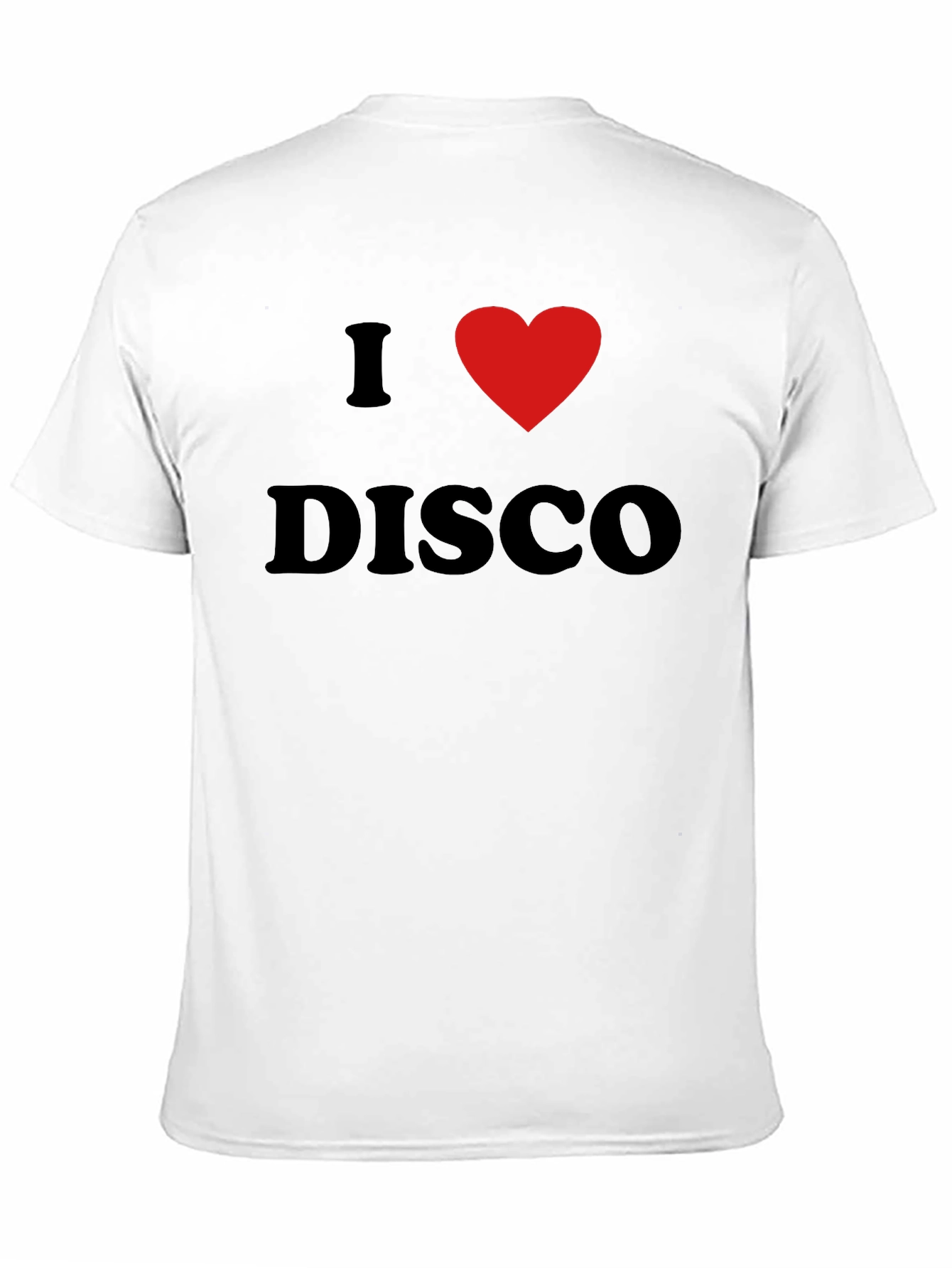 I Love Disco Graphic Tee - Black