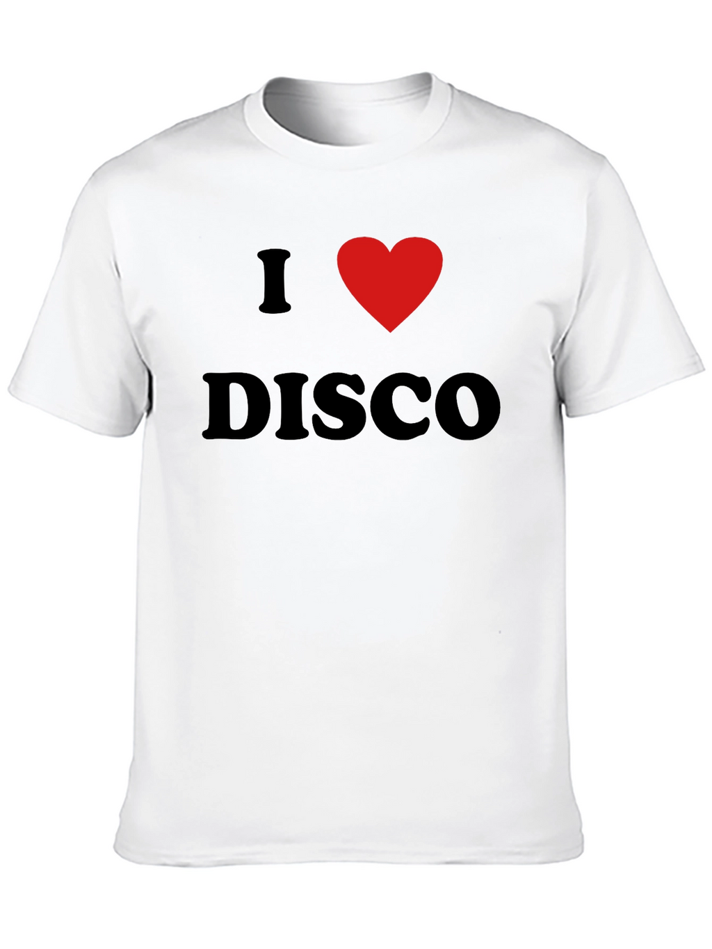 I Love Disco Graphic Tee - Black