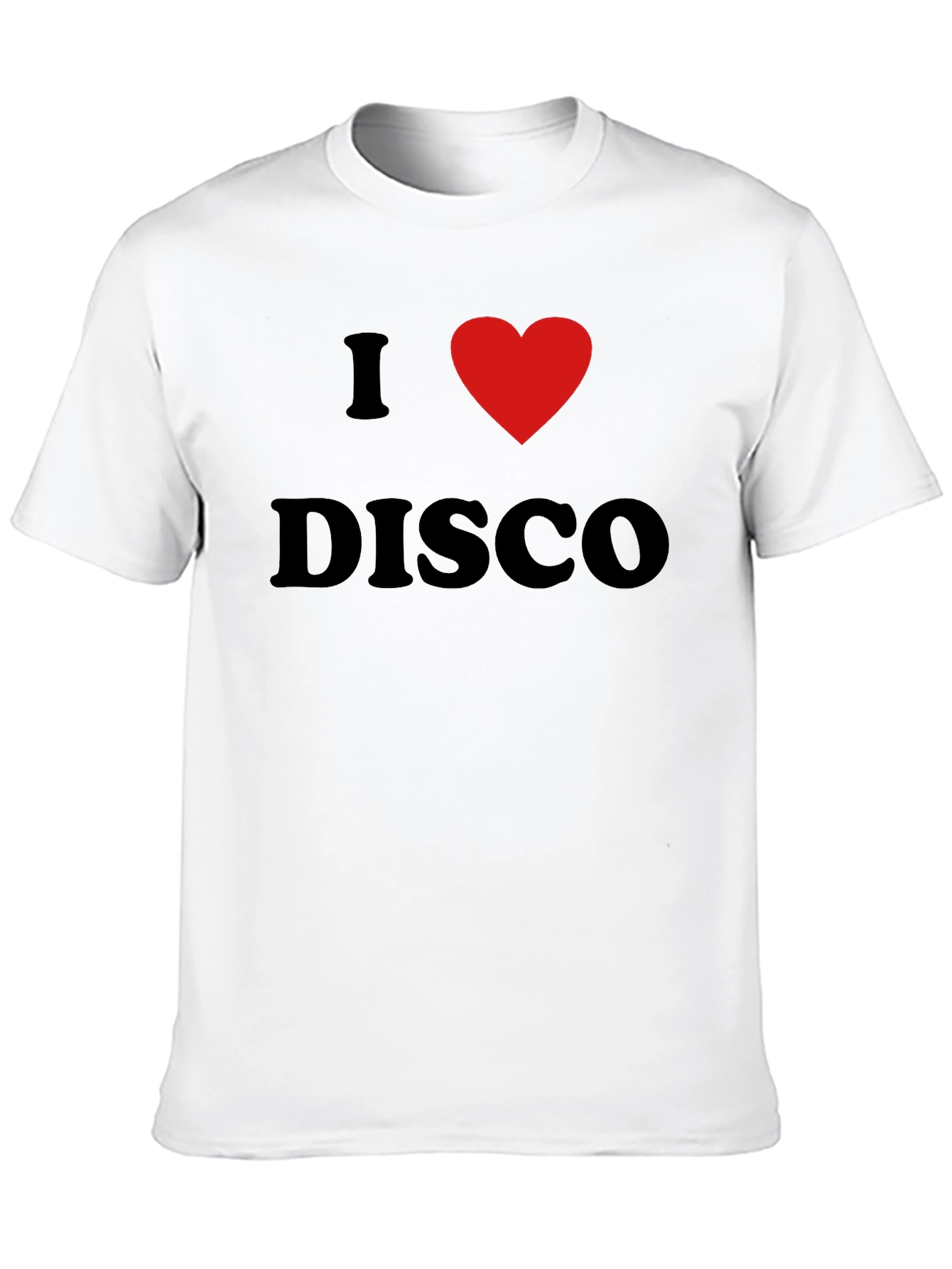 I Love Disco Graphic Tee - Black