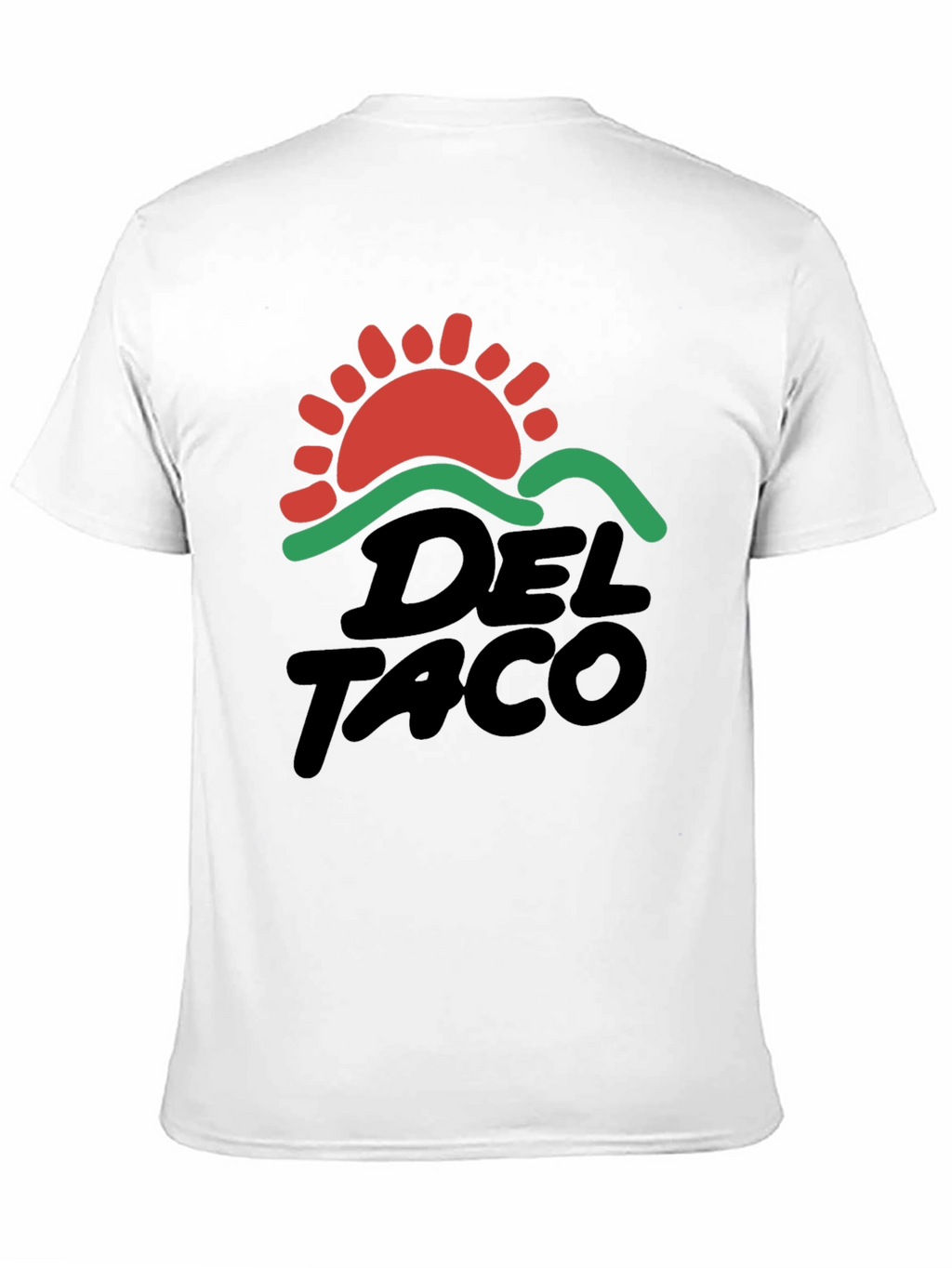 Del Taco Graphic T-Shirt Black Cotton Blend