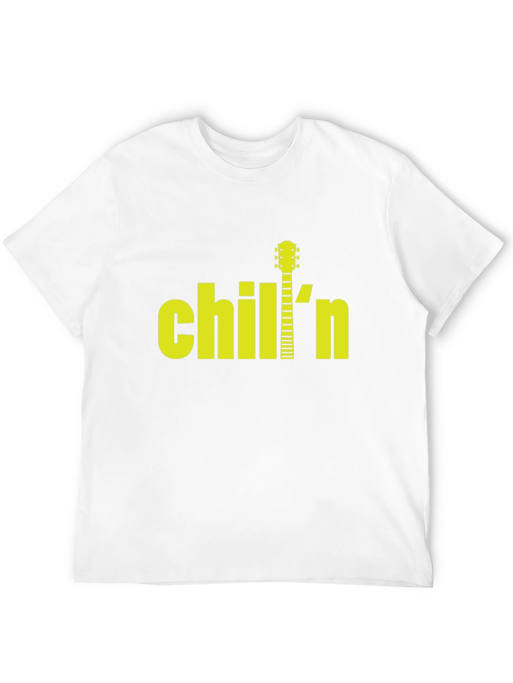 Chiln Guitar Black T-Shirt