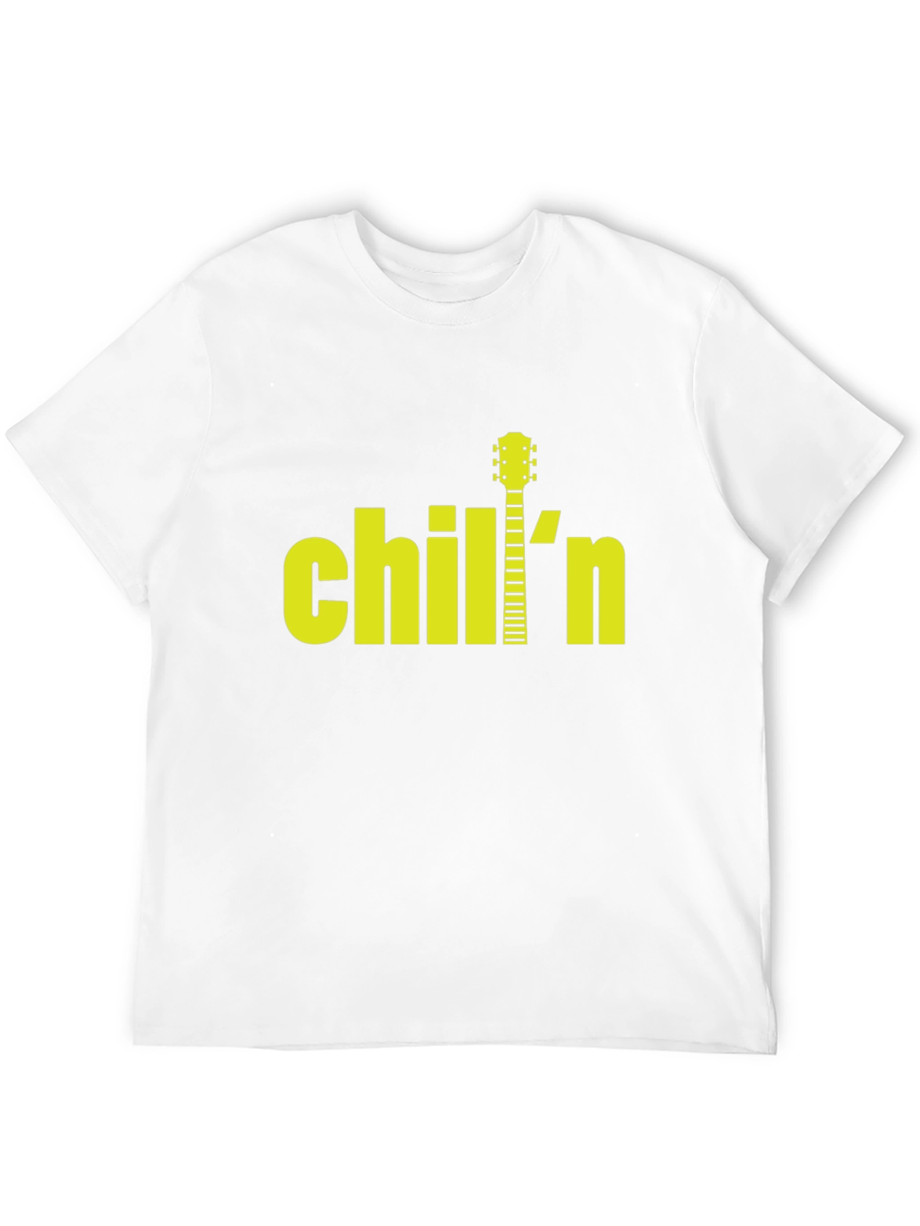 Chiln Guitar Black T-Shirt