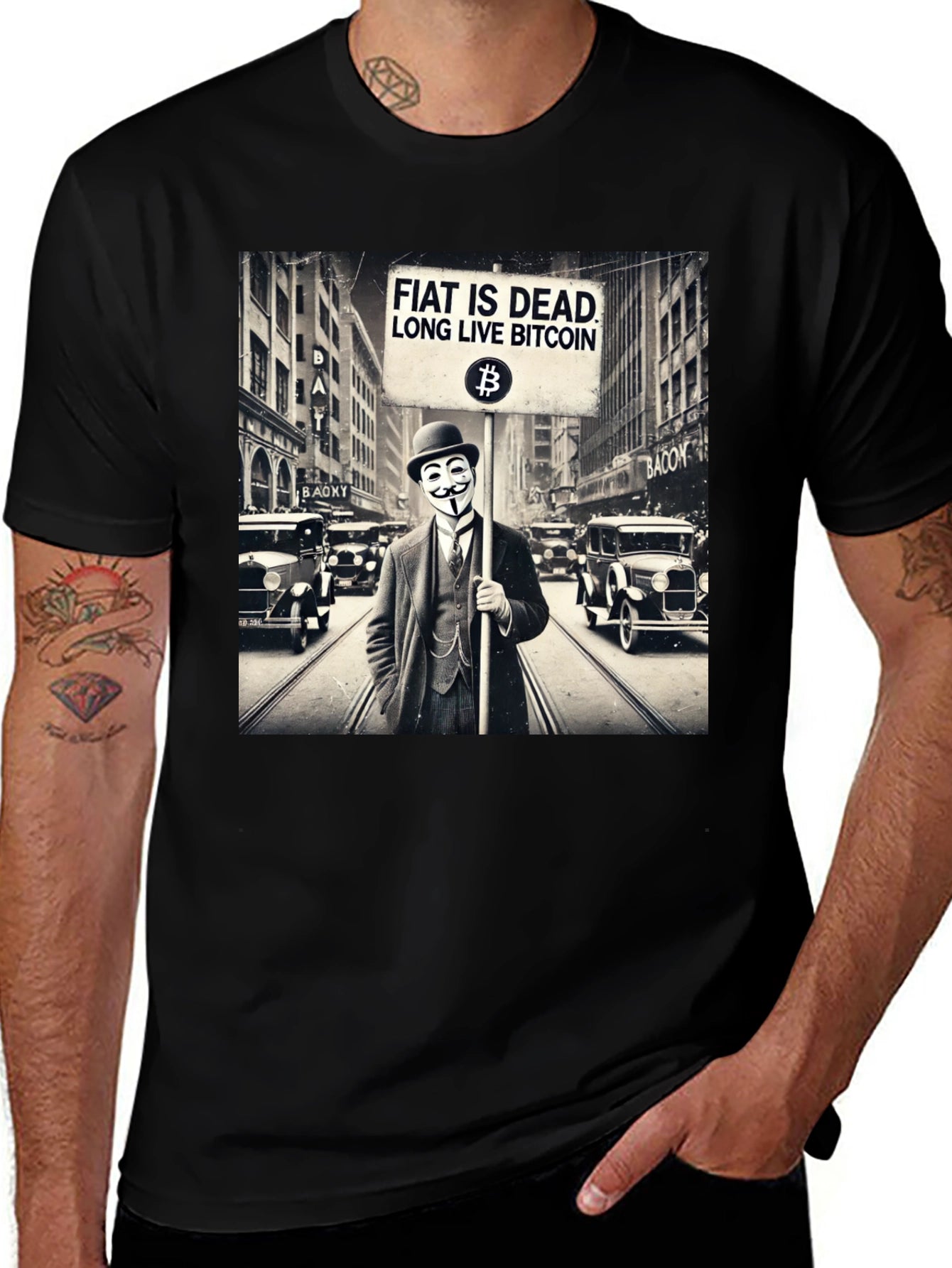 Fiat is Dead Bitcoin T-Shirt