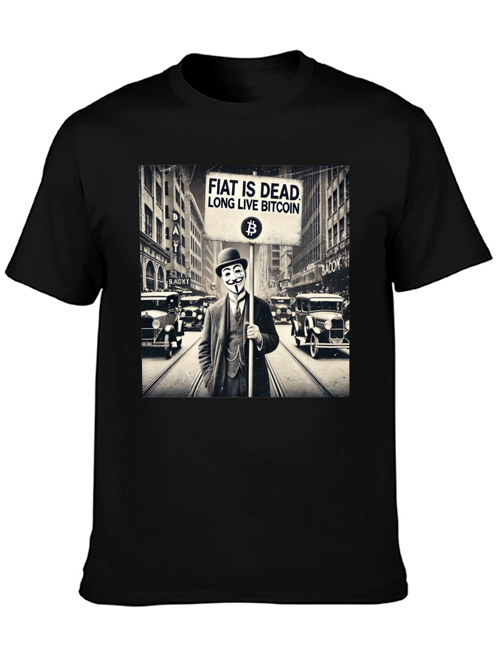 Fiat is Dead Bitcoin T-Shirt